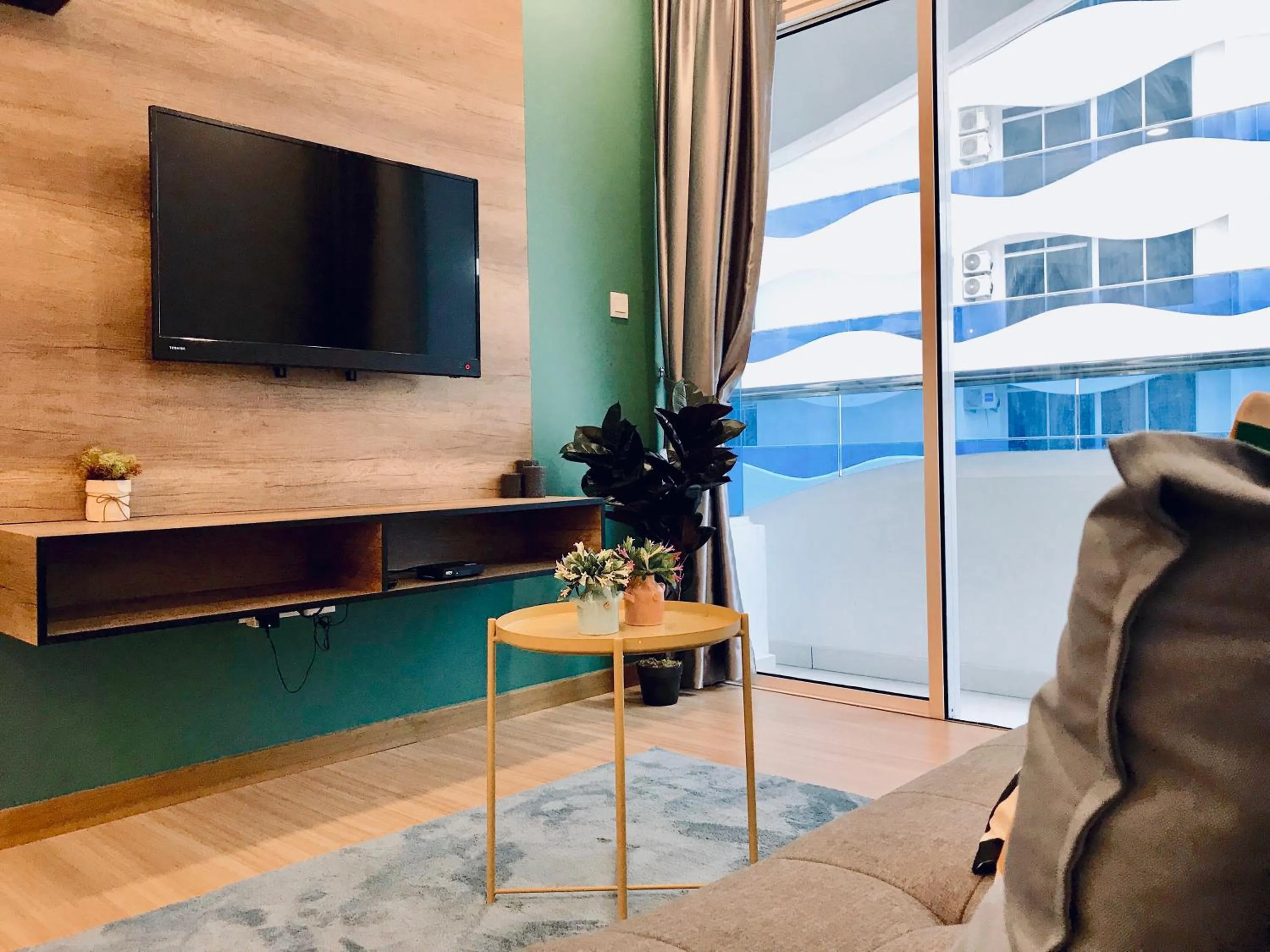 Living room in The Wave Suites Melaka