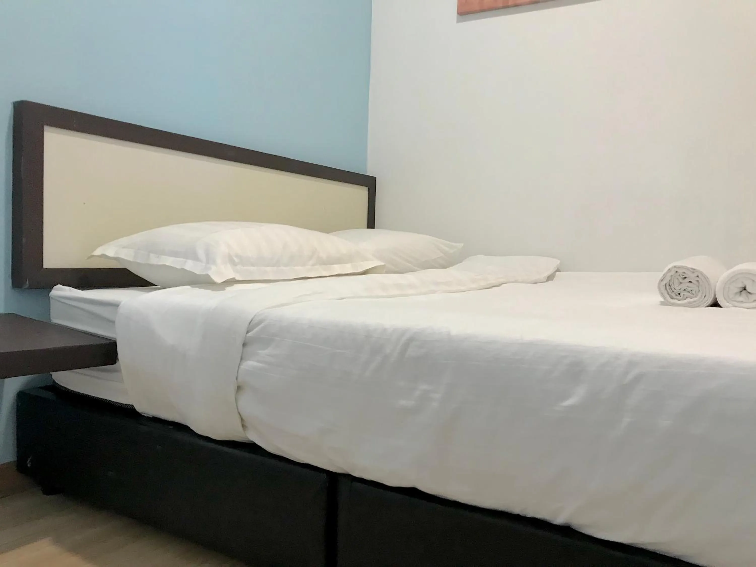 Bed in The Wave Suites Melaka