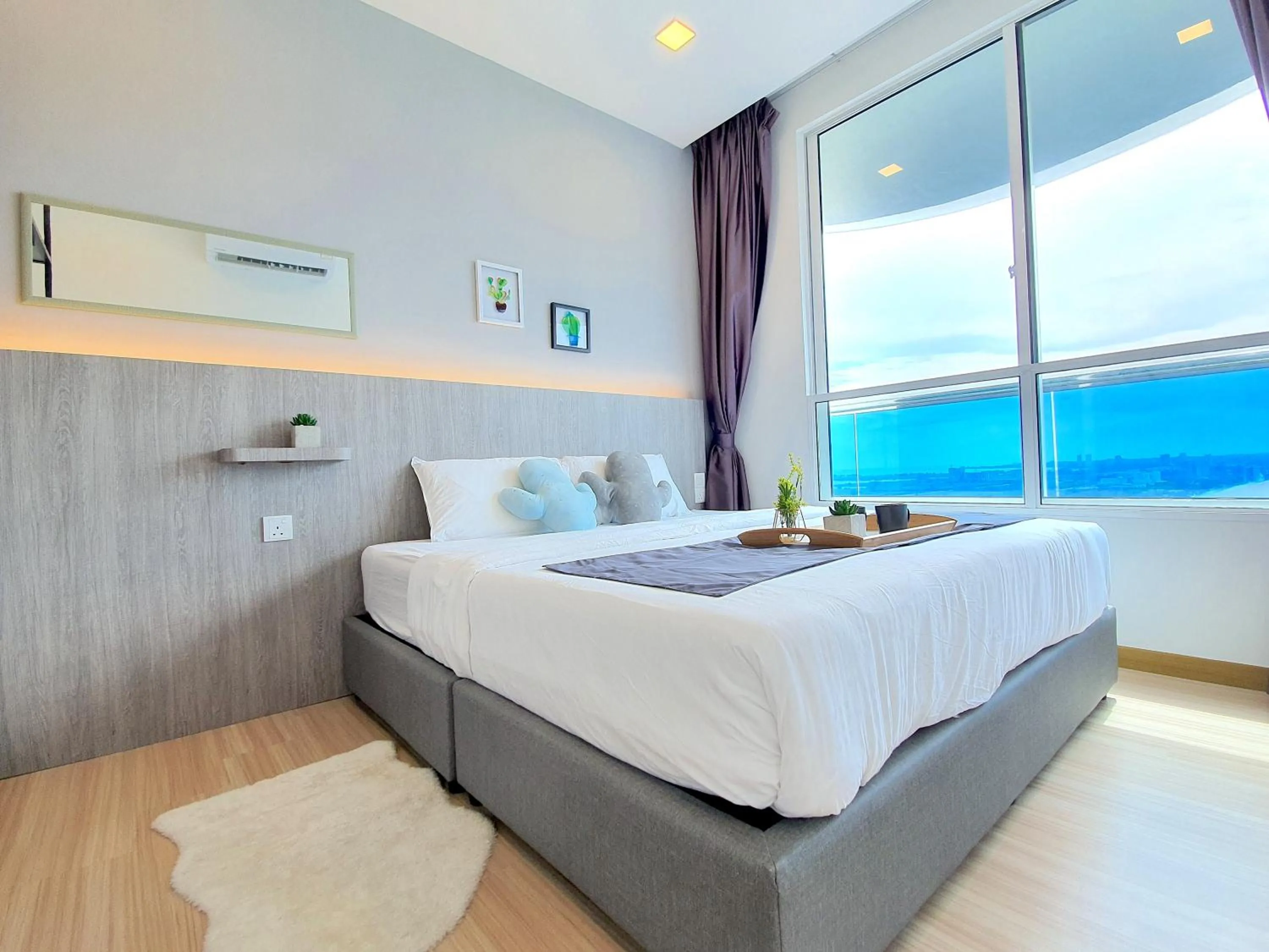 Bedroom, Bed in The Wave Suites Melaka