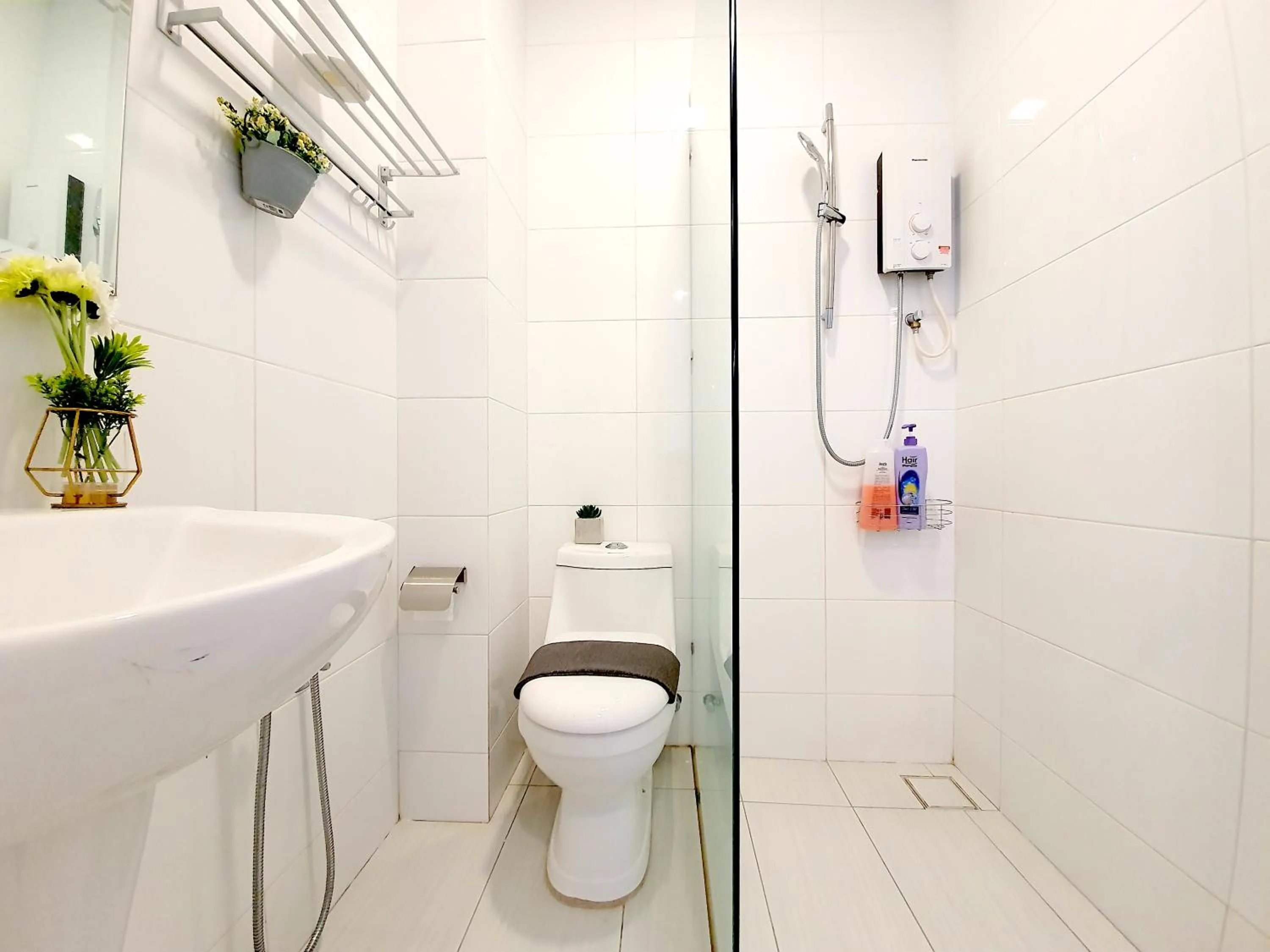 Bathroom in The Wave Suites Melaka