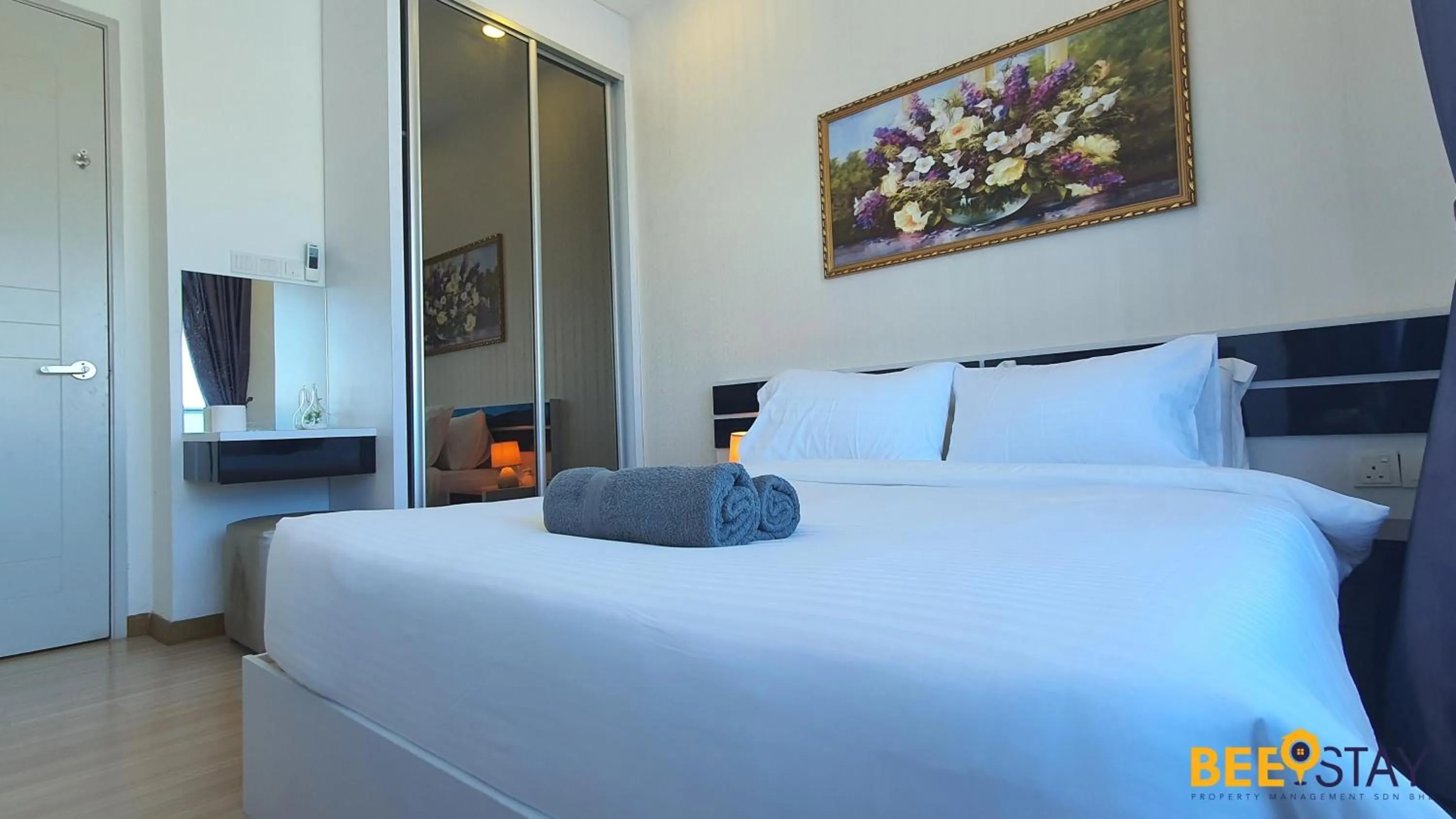 Bedroom, Bed in The Wave Suites Melaka