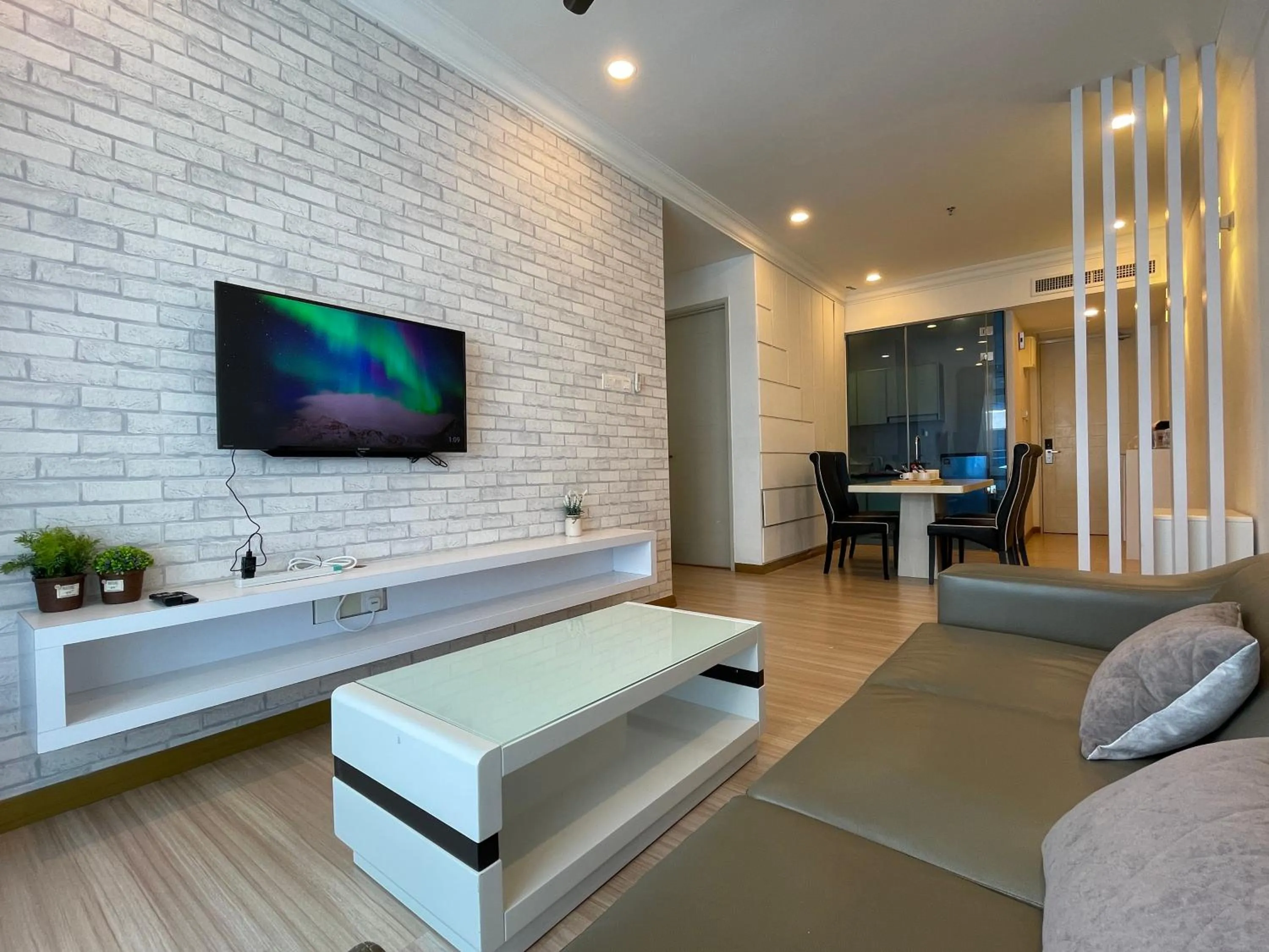 Living room in The Wave Suites Melaka