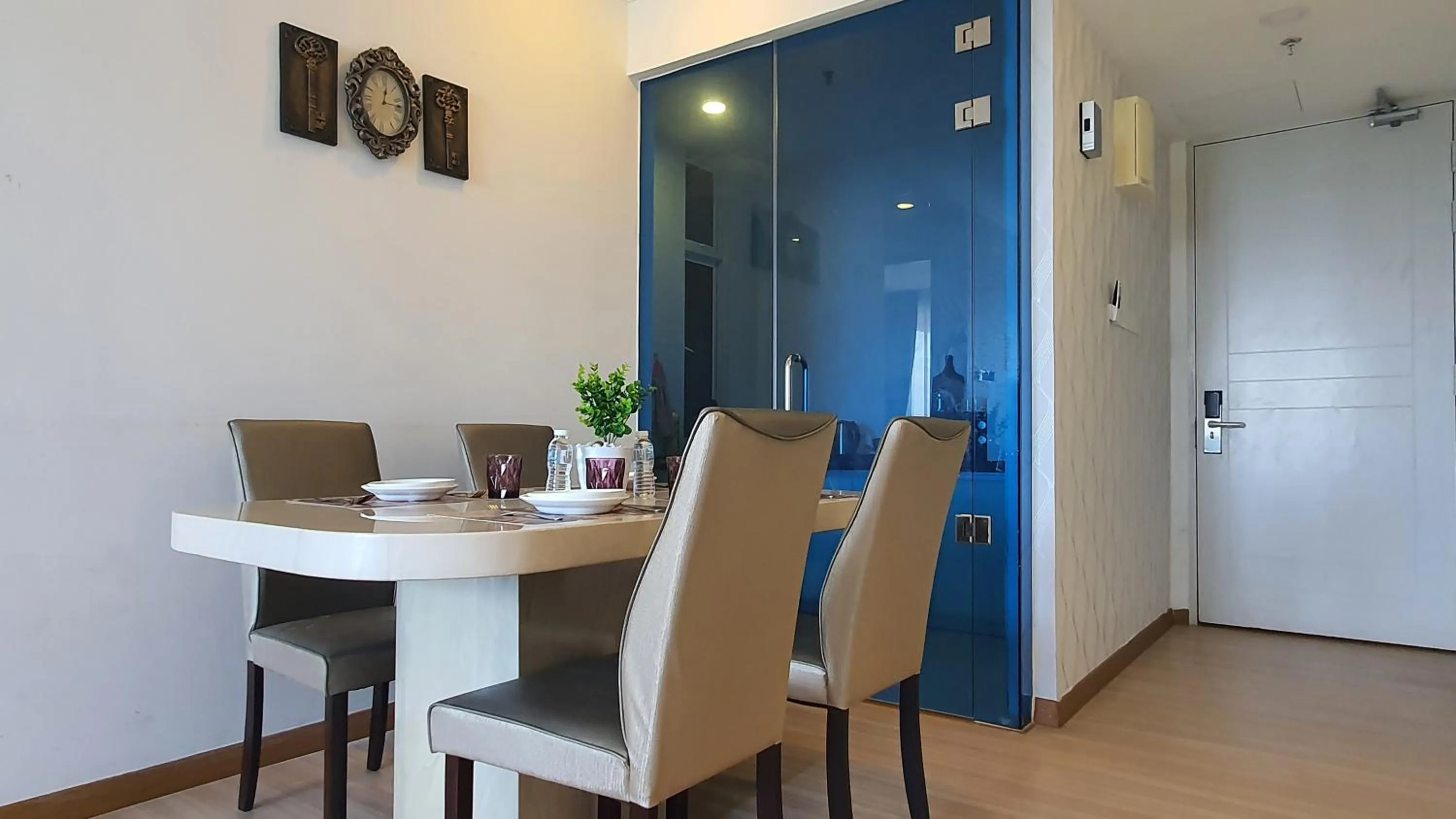 Dining area in The Wave Suites Melaka