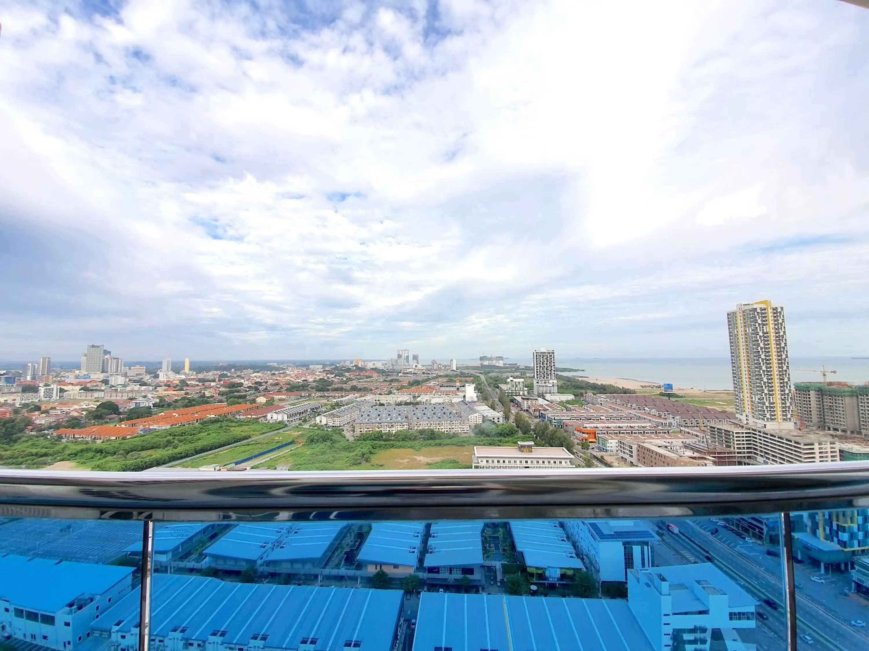 Balcony/Terrace in The Wave Suites Melaka