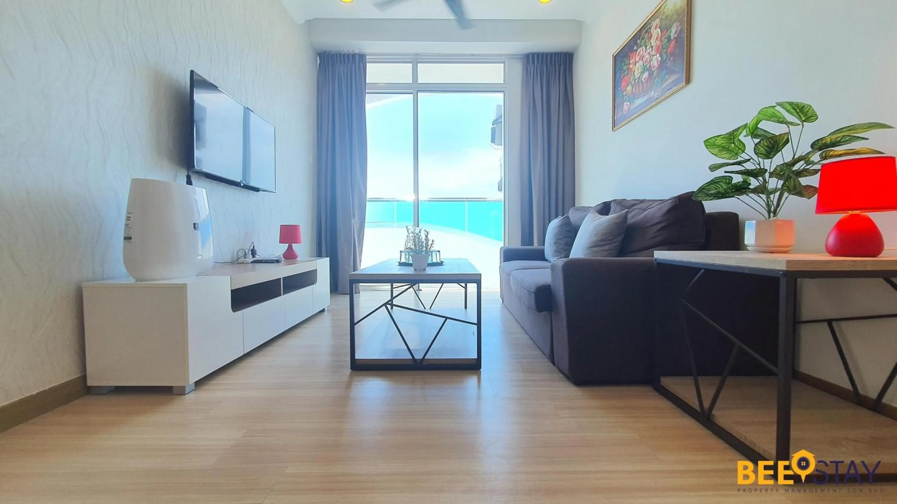 Balcony/Terrace in The Wave Suites Melaka