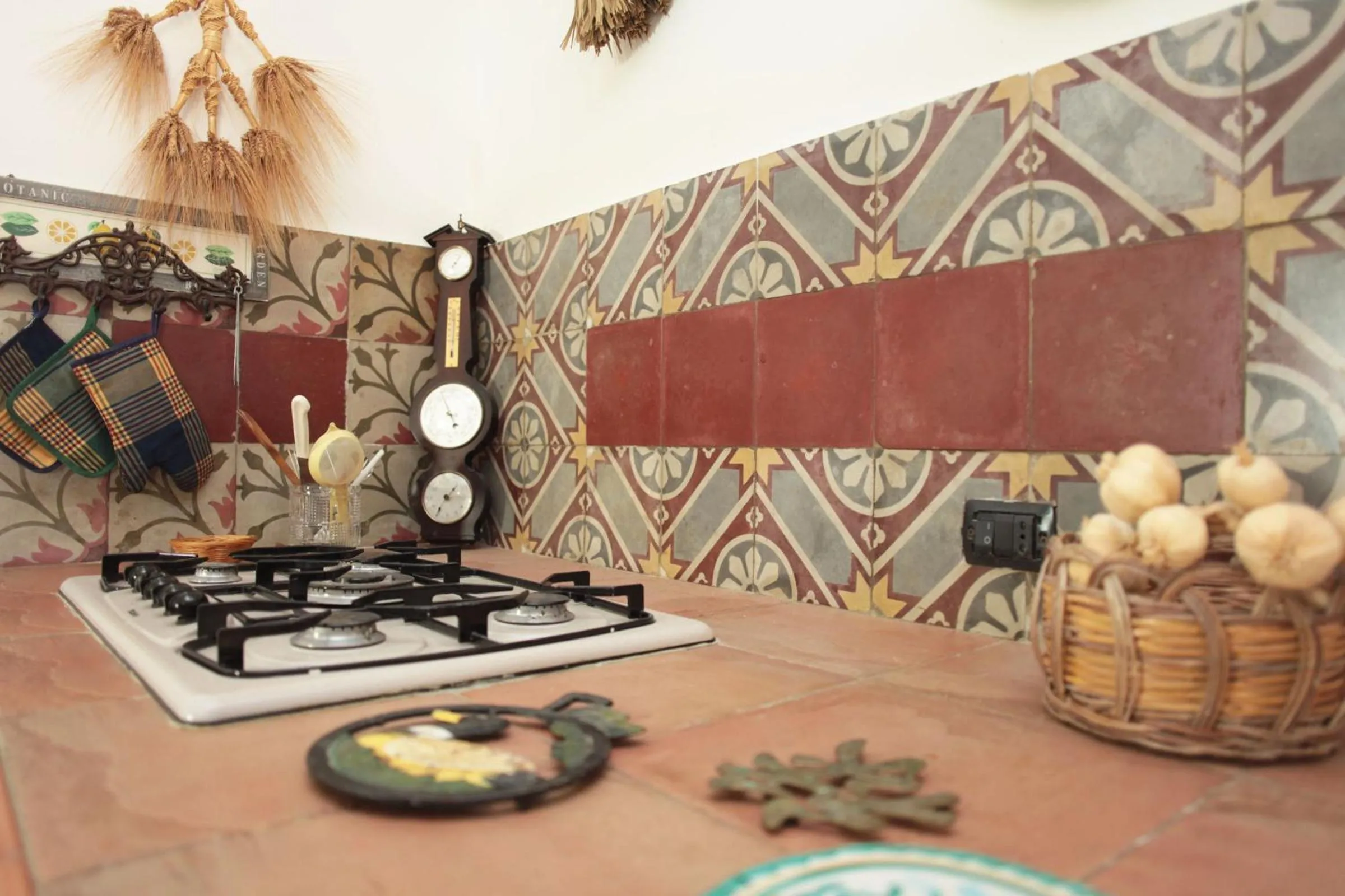 Kitchen or kitchenette in Bed And Breakfast Villa Pilati