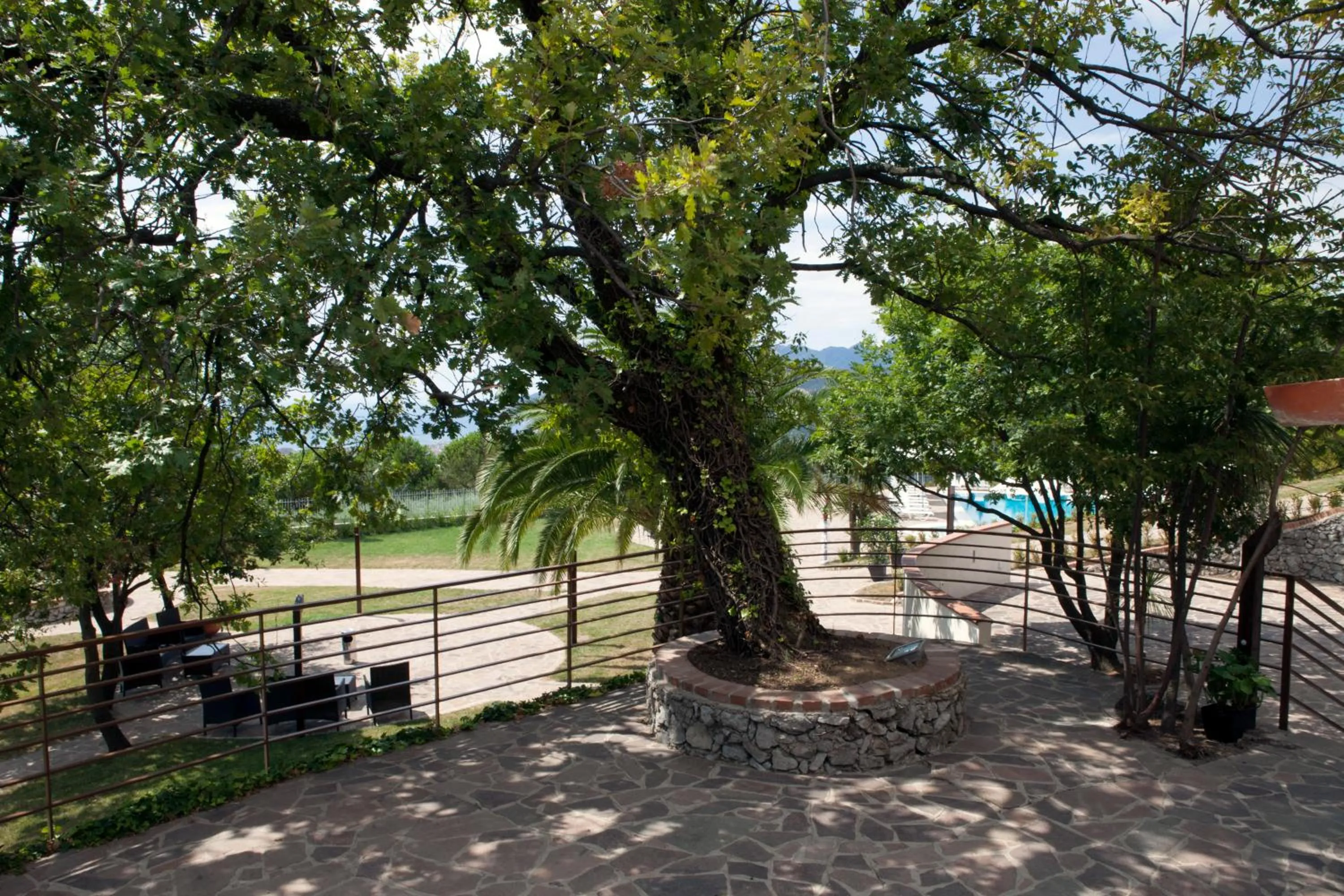 Garden in B&B Villa Setharè