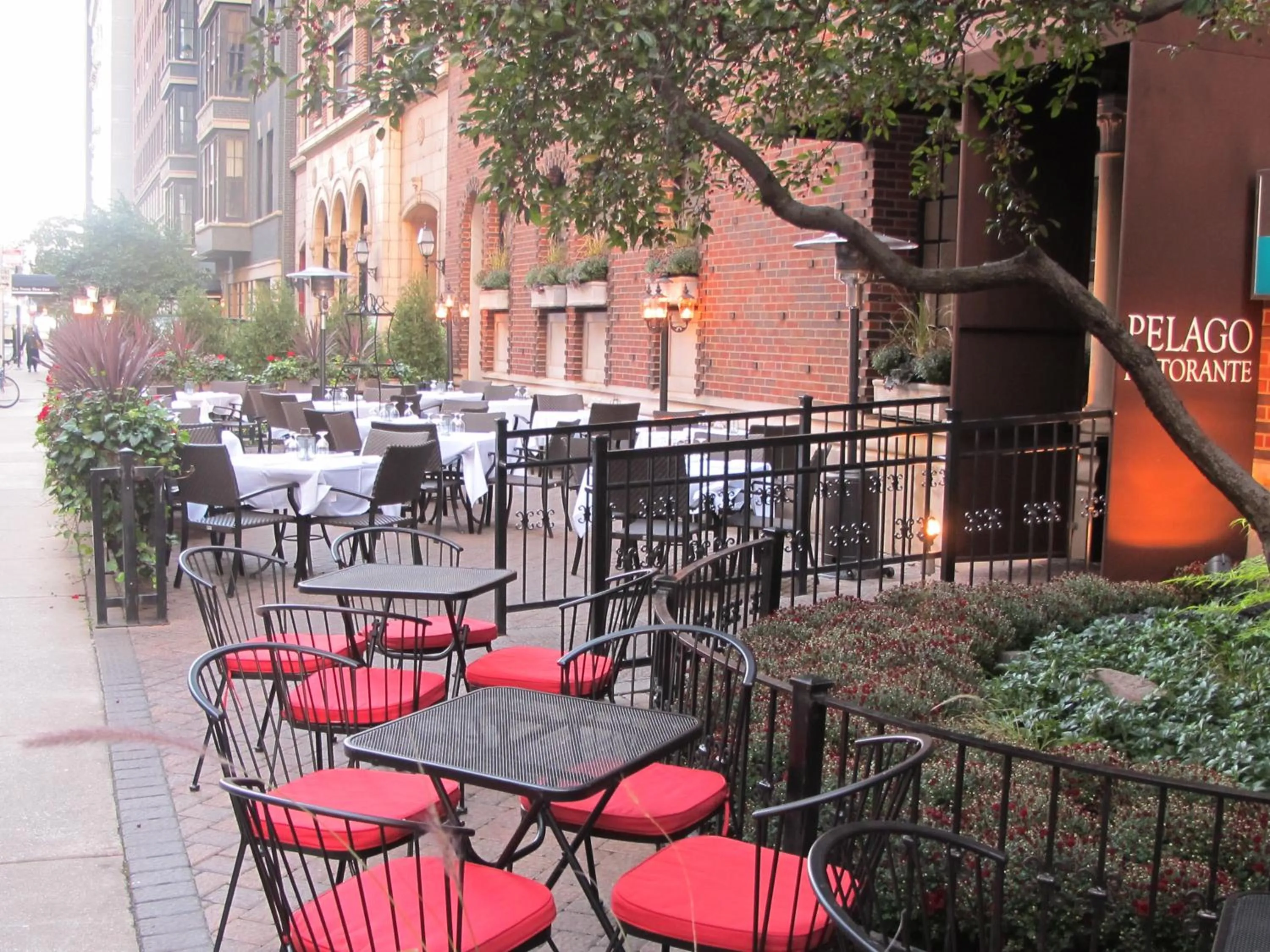 Patio, Balcony/Terrace in Raffaello Hotel