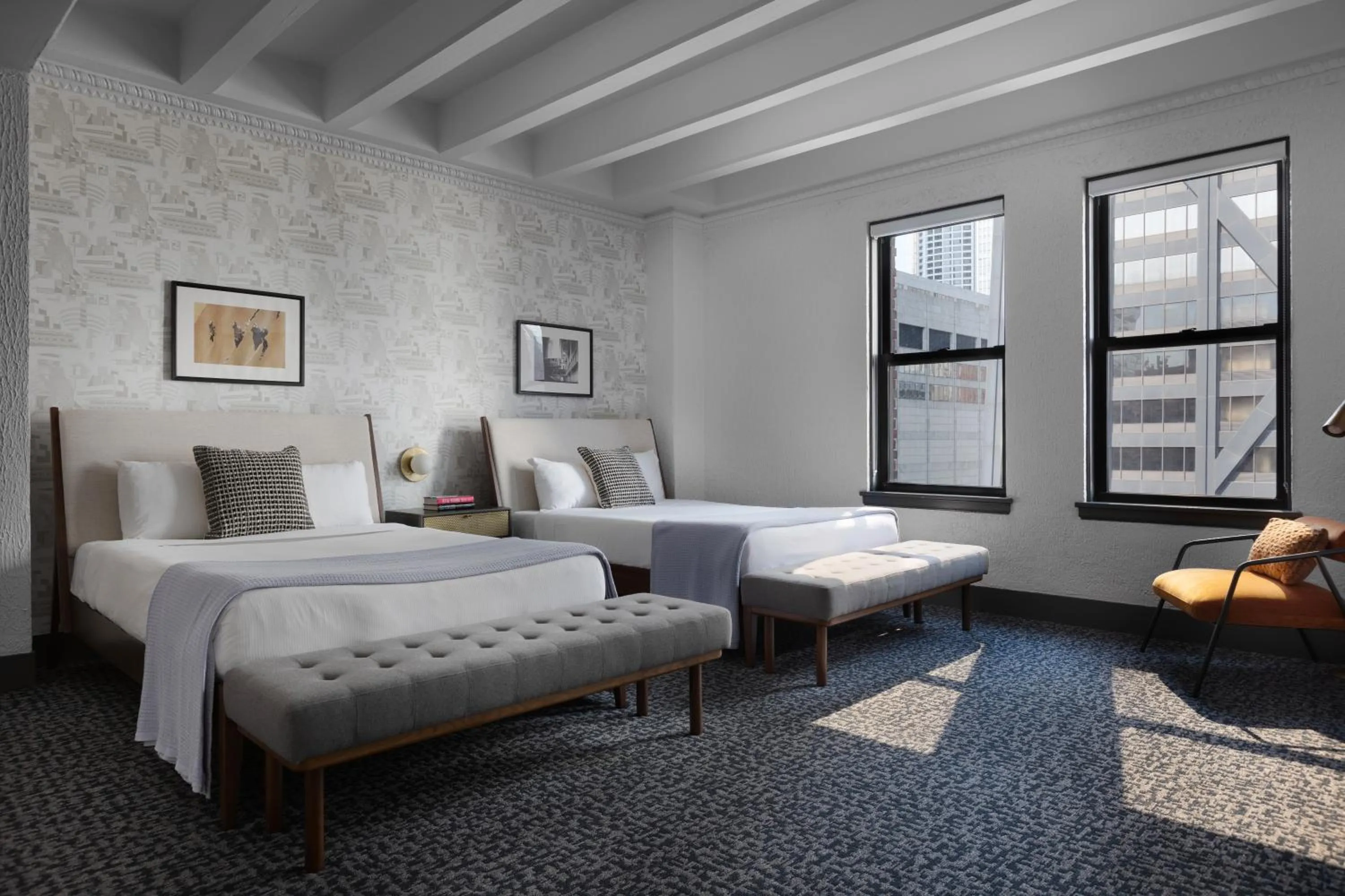 Bedroom in Raffaello Hotel