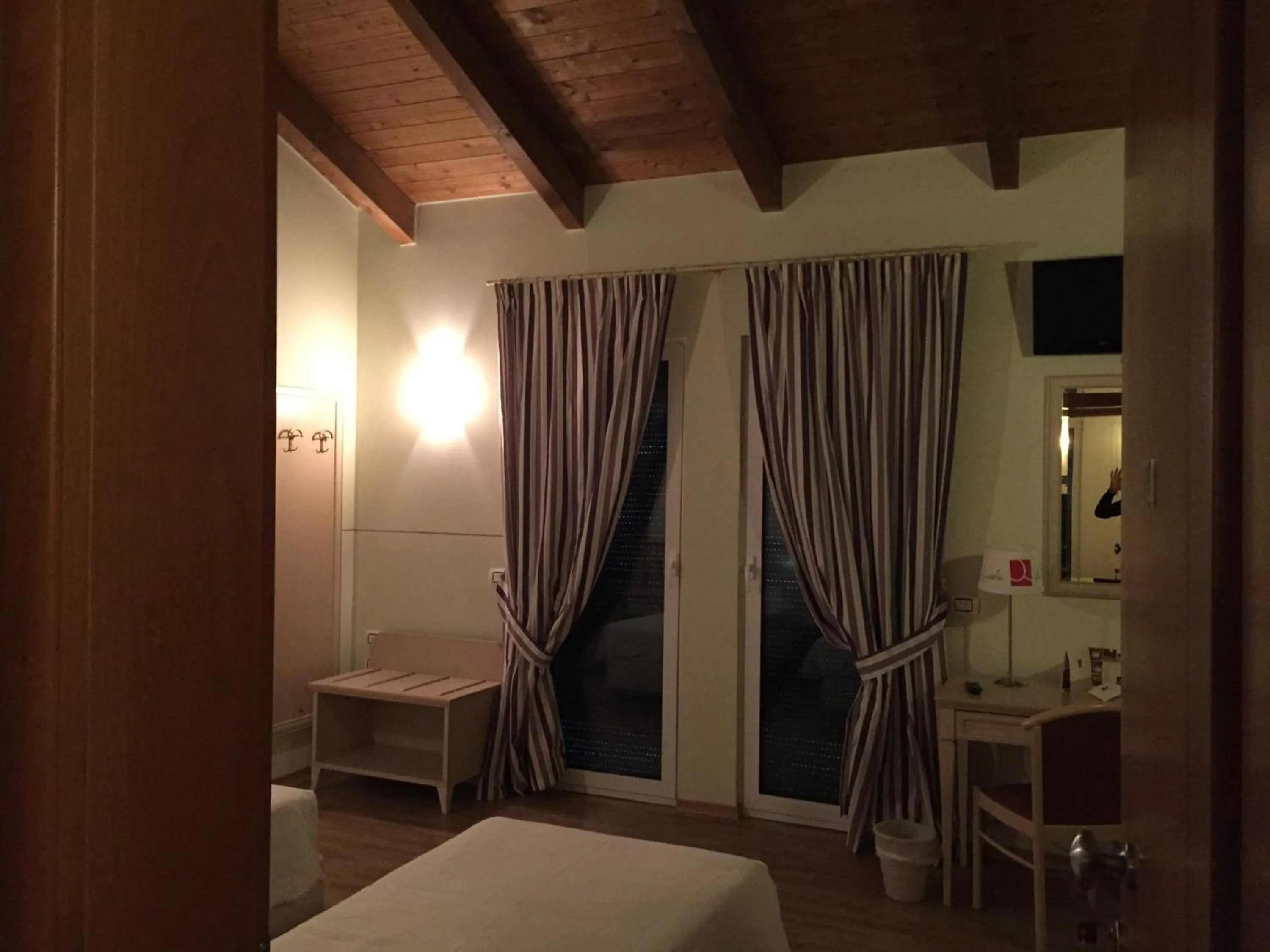 Photo of the whole room, Bed in Albergo La Quiete