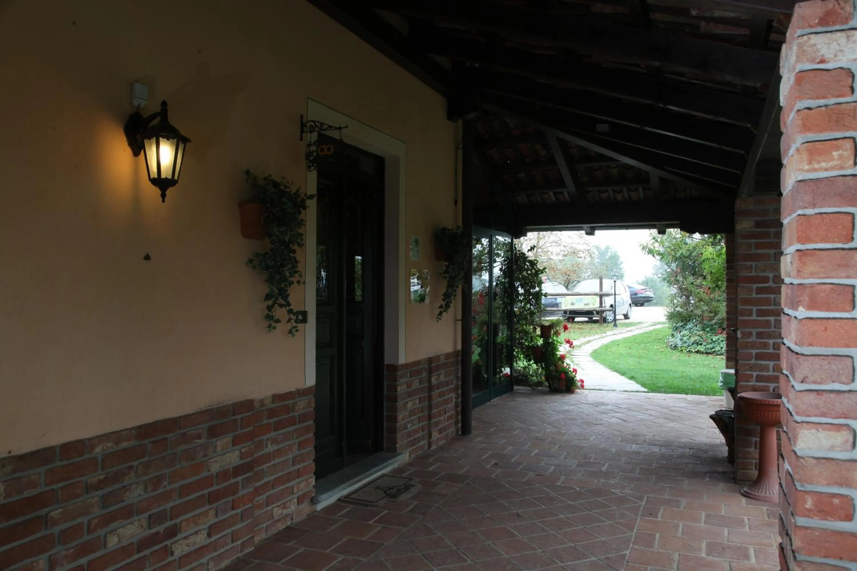 Facade/entrance in Cascina Papa Mora