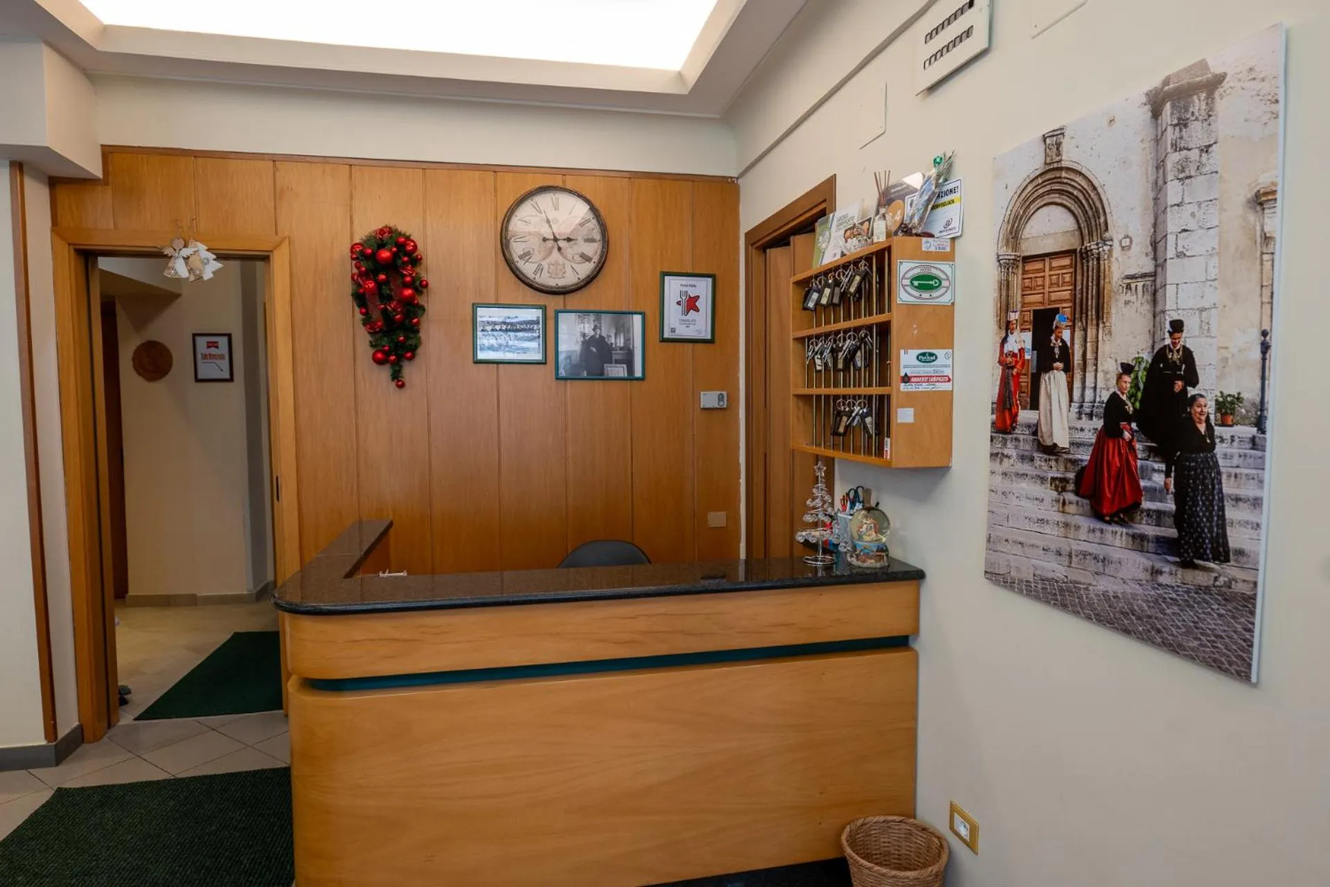 Lobby or reception in Hotel Nilde