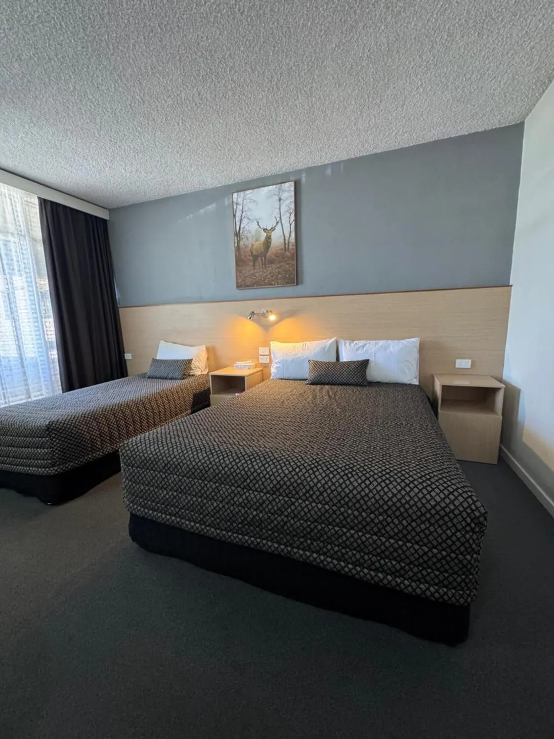 Bed in The Sands Motel Adelaide