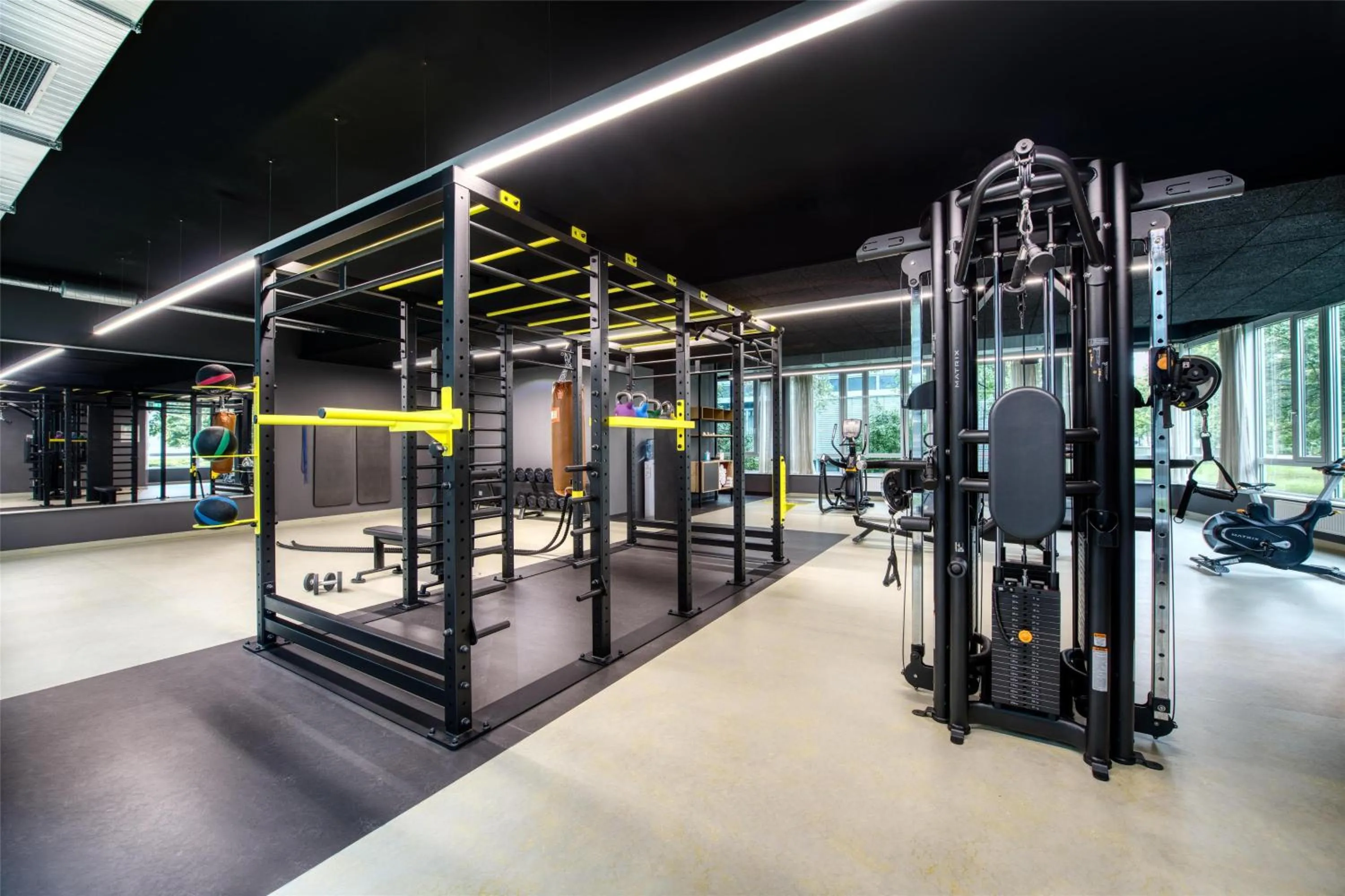 Fitness centre/facilities in Flightgate Munich Airport Hotel, a member of Radisson Individuals