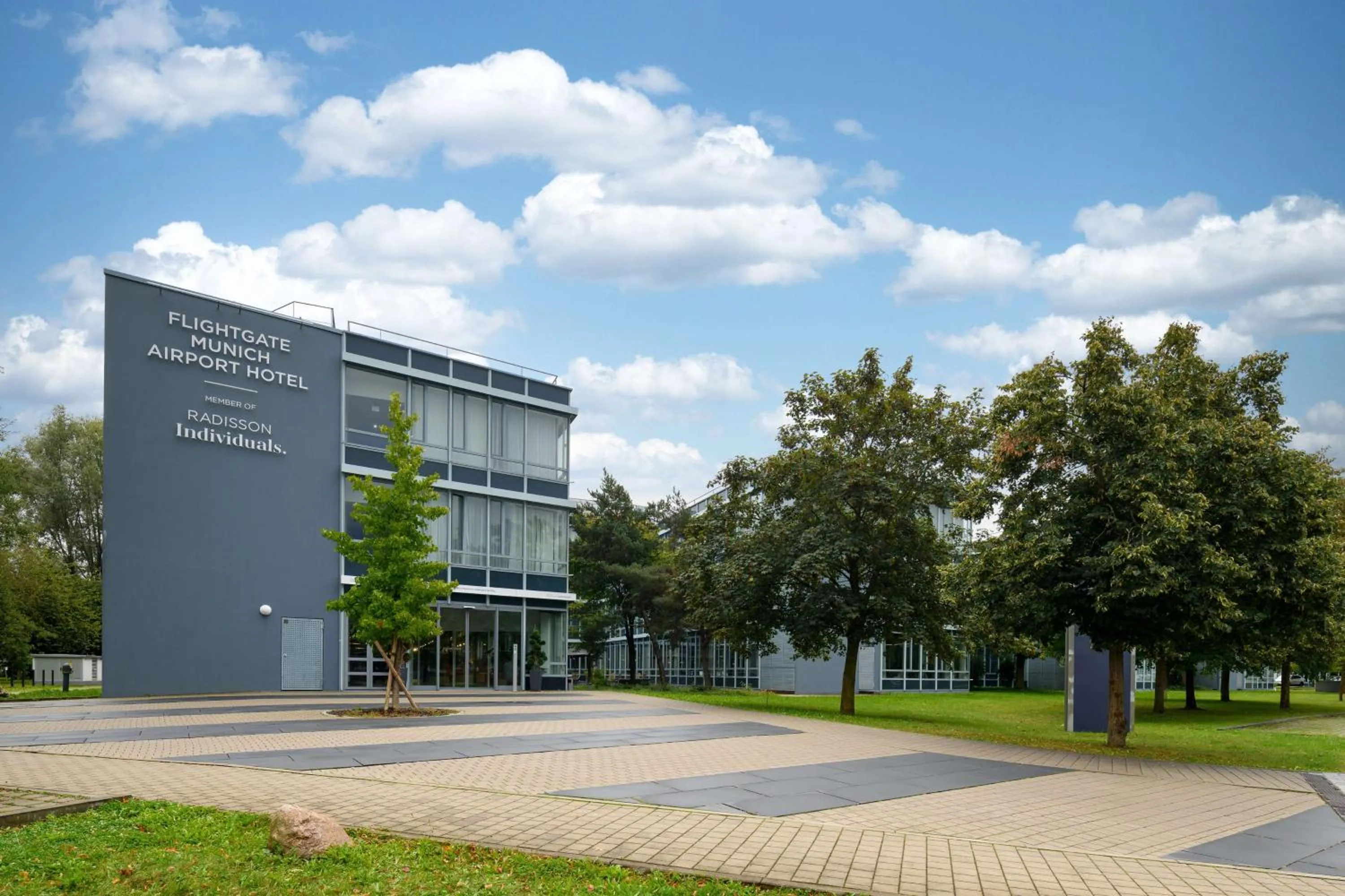 Property building in Flightgate Munich Airport Hotel, a member of Radisson Individuals