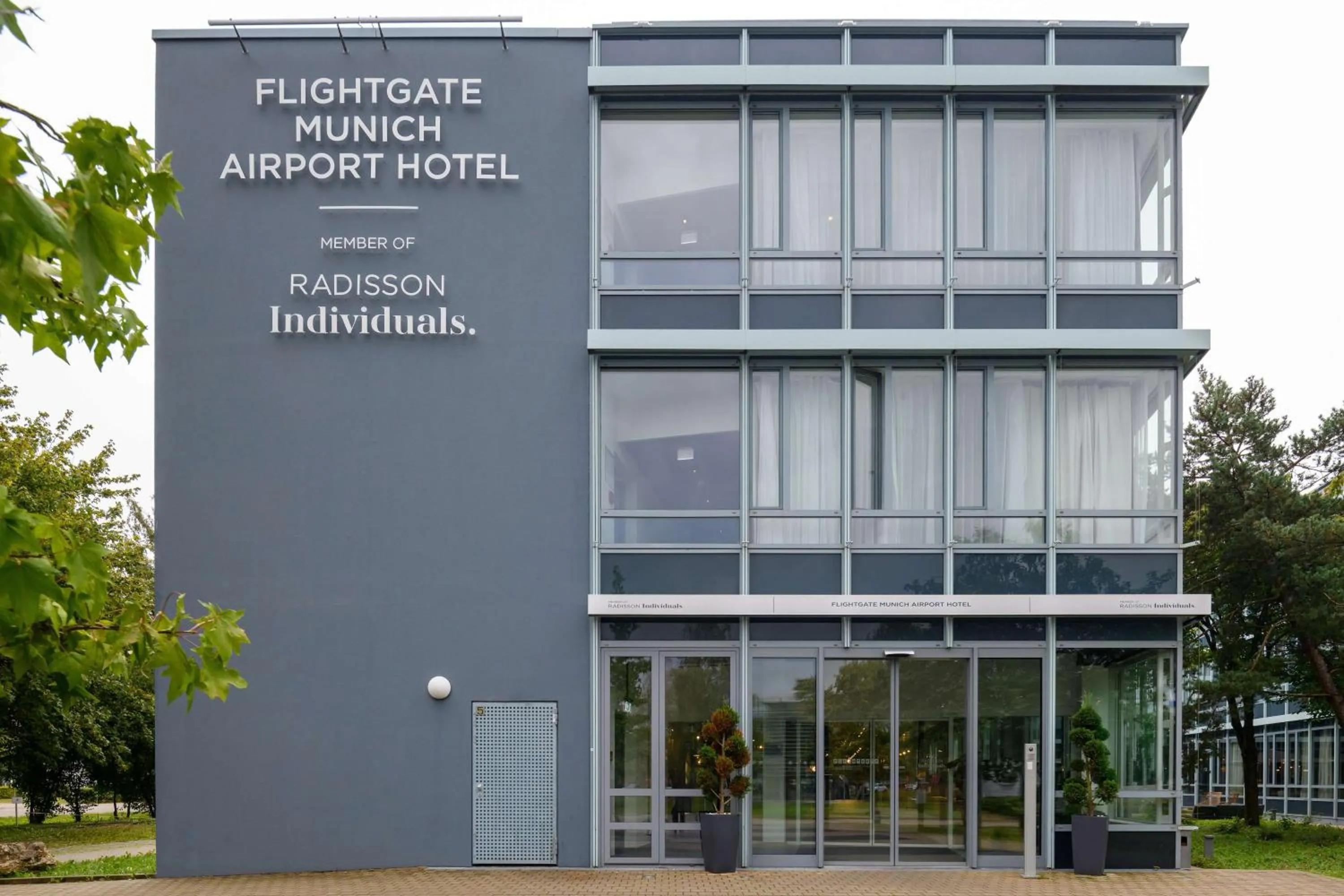Property building in Flightgate Munich Airport Hotel, a member of Radisson Individuals