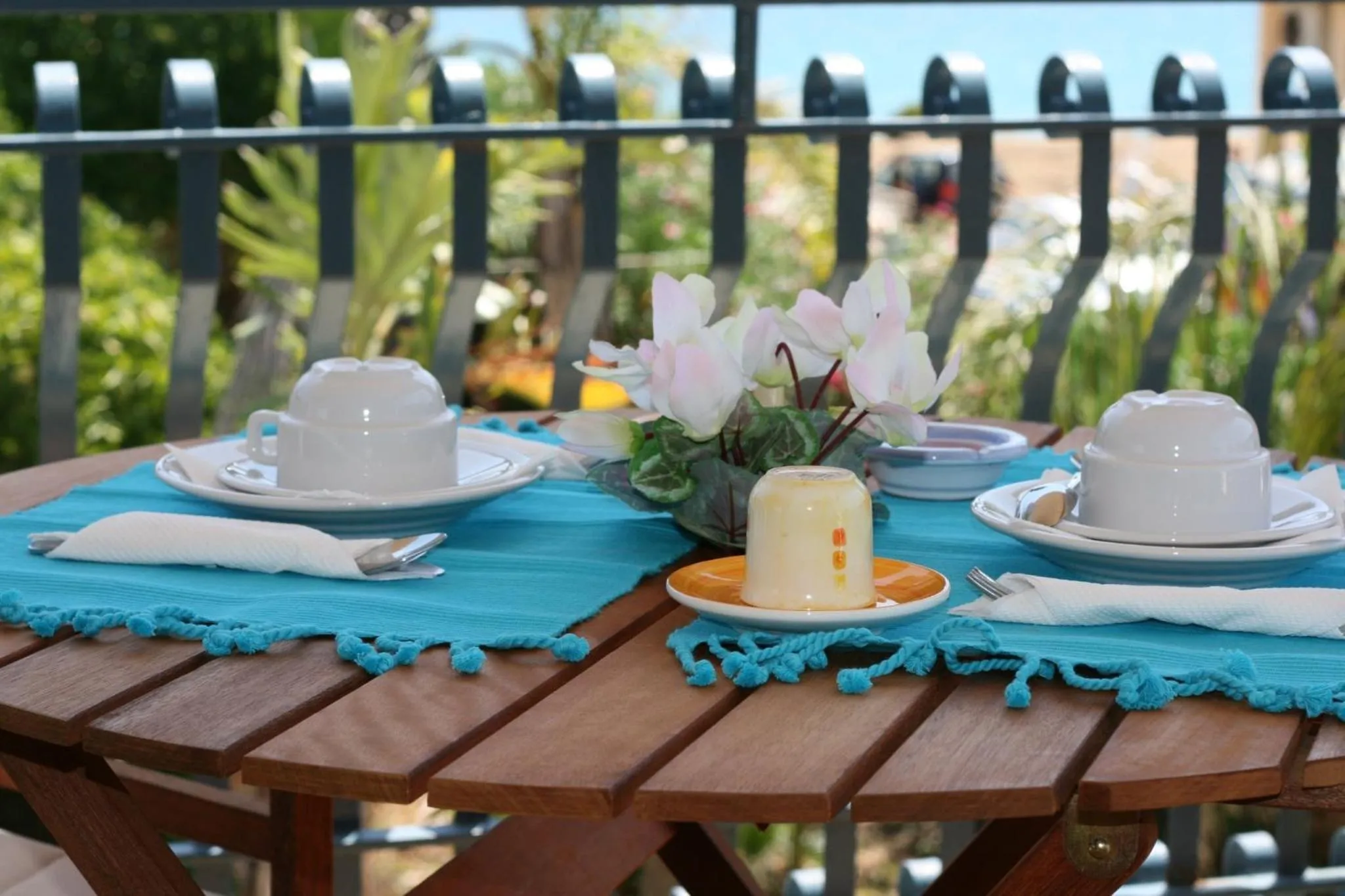 Balcony/Terrace in Bed And Breakfast Perla Del Sole