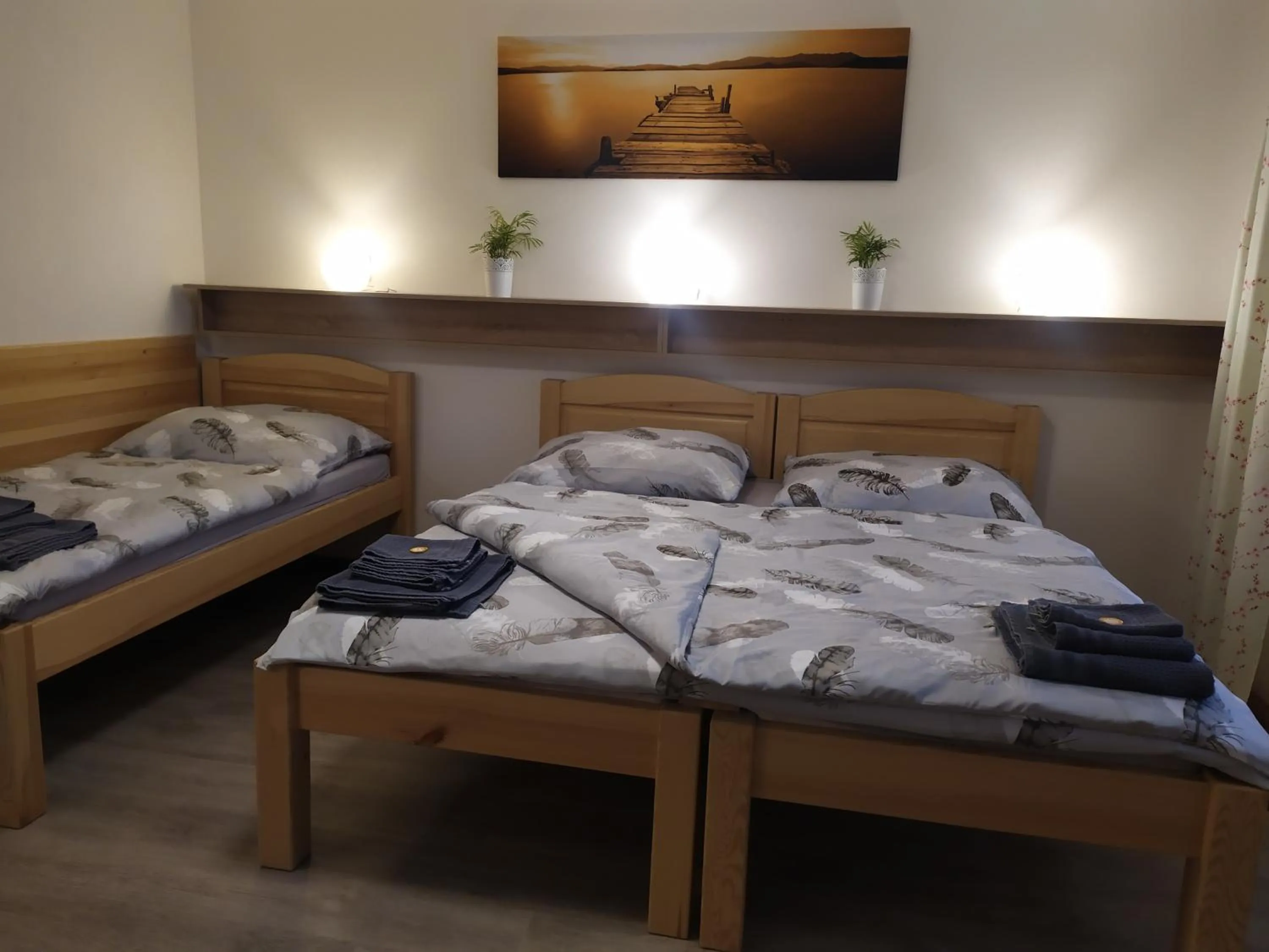 Bed in Apartmany De-Lu