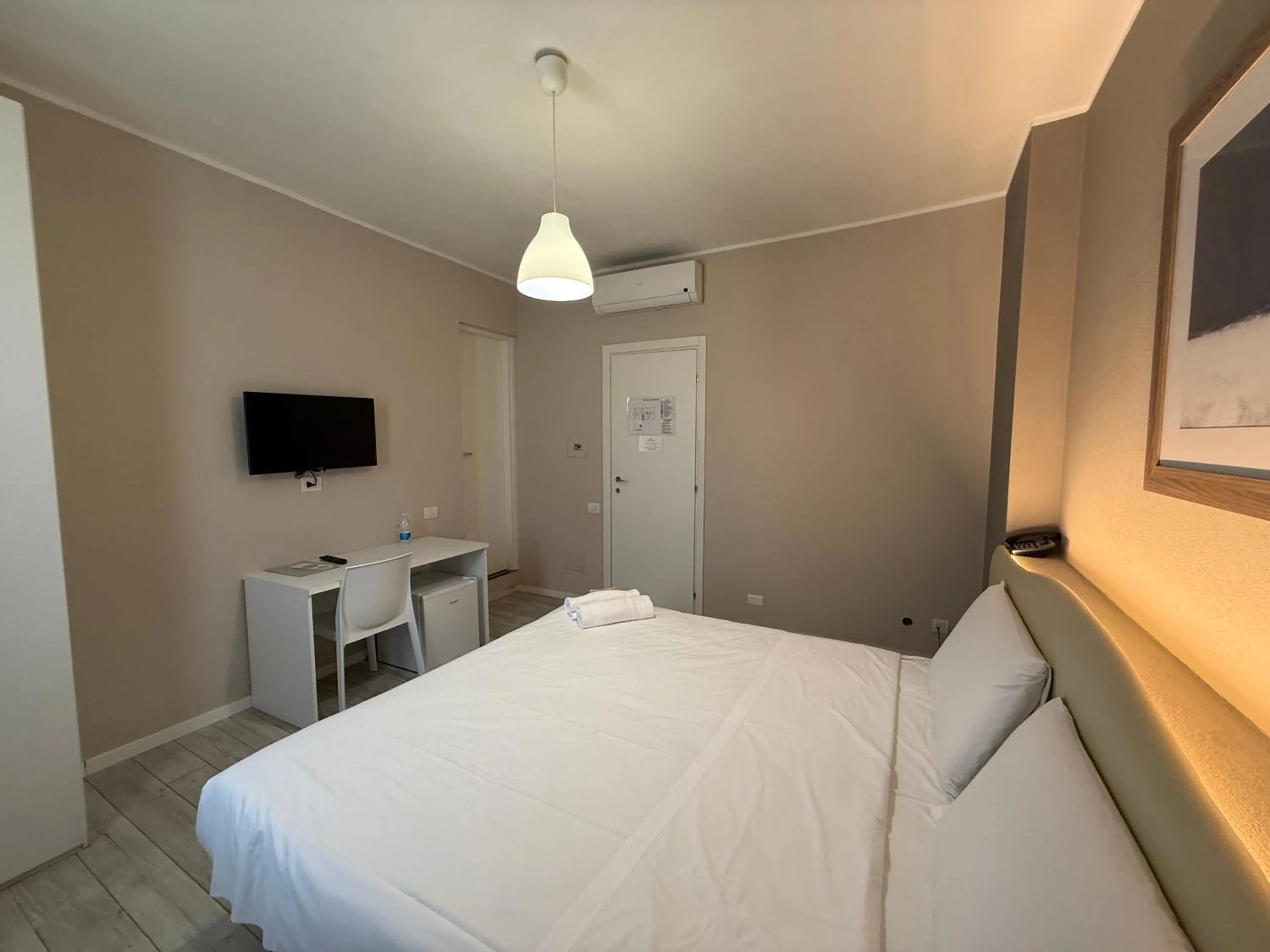 Bed in La Bergamina Hotel & Restaurant