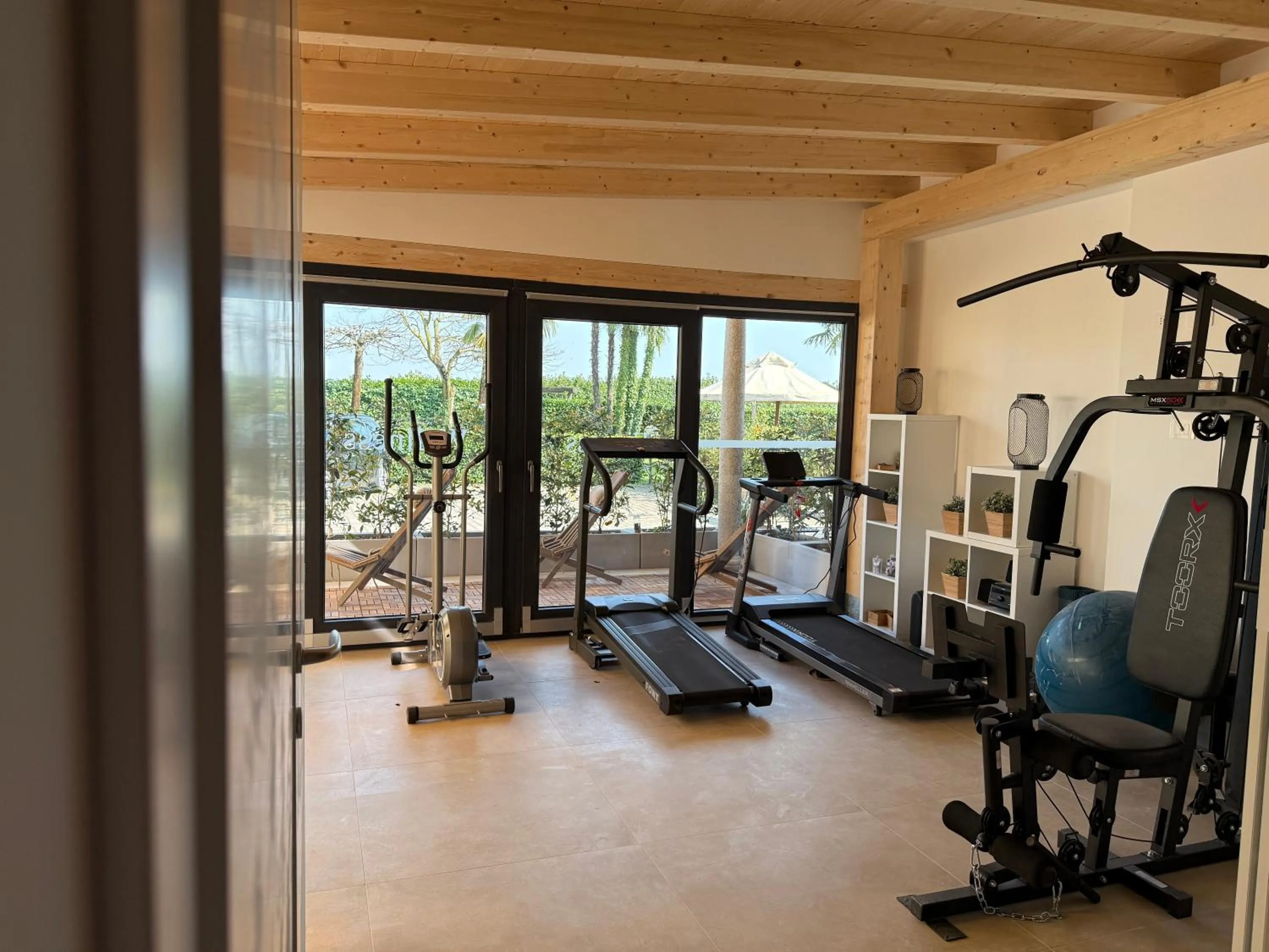 Fitness centre/facilities in La Bergamina Hotel & Restaurant