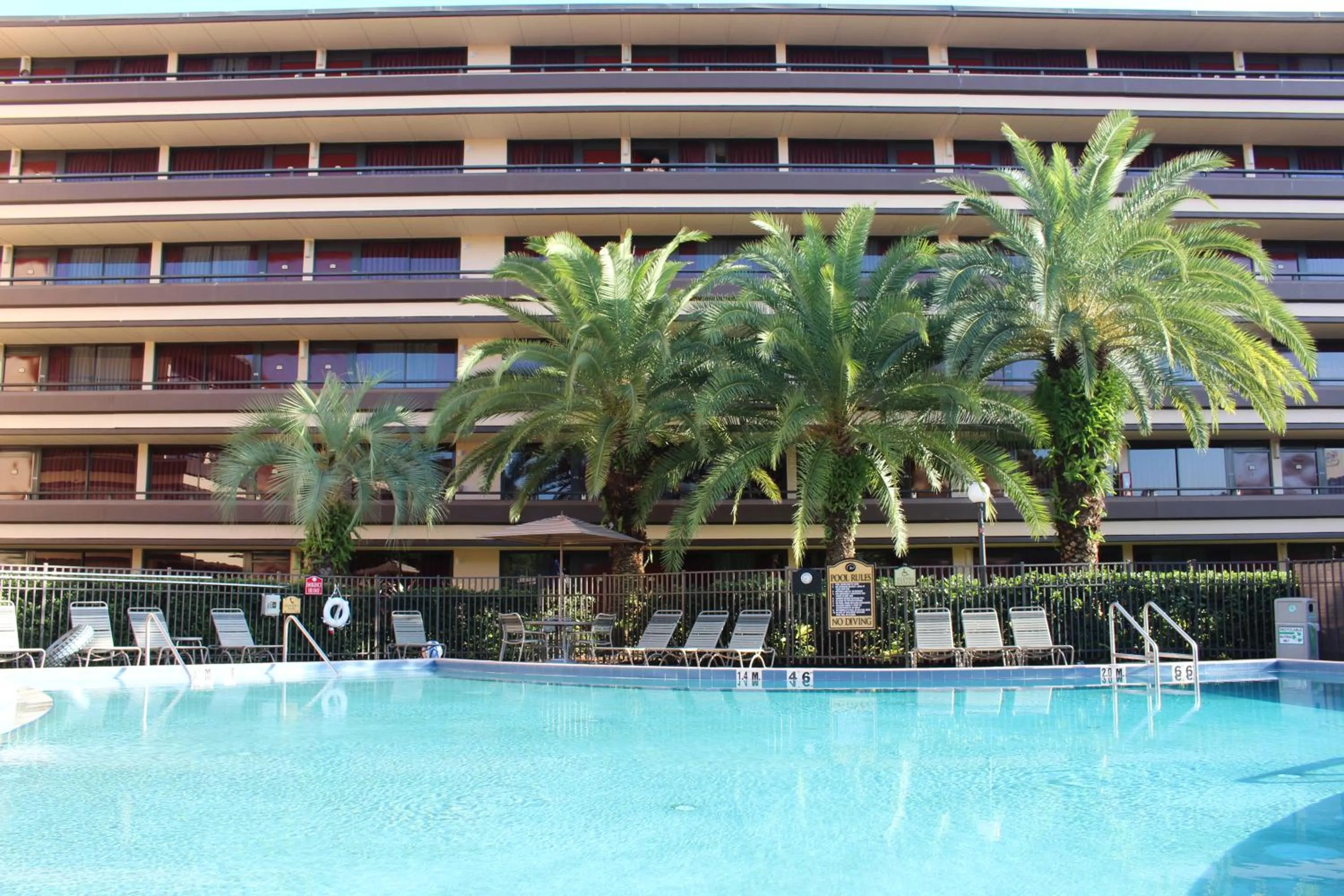 Property building in Rosen Inn at Pointe Orlando