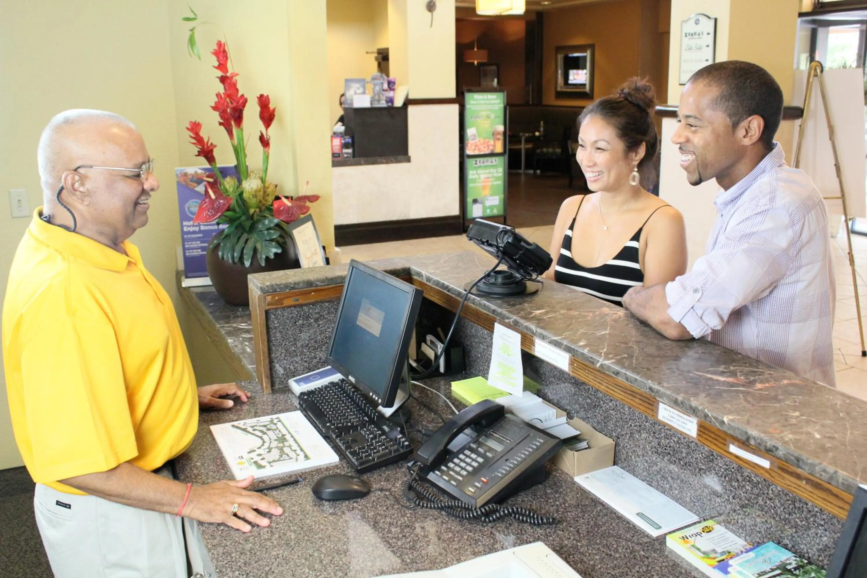 Staff in Rosen Inn at Pointe Orlando