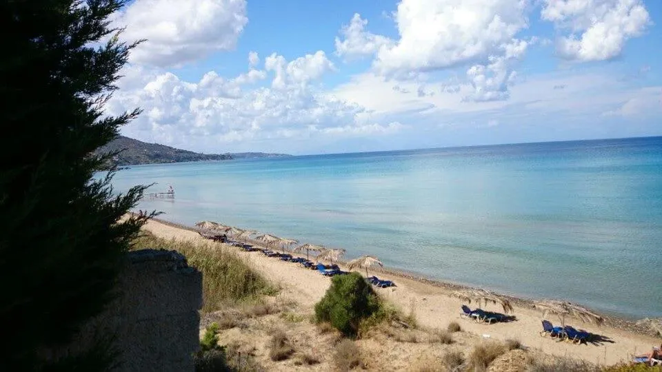 Beach in Stamiris Beach Hotel