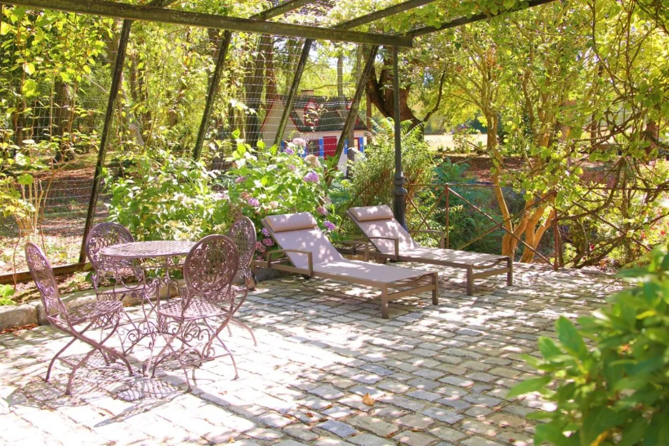 Patio in Château du Bû
