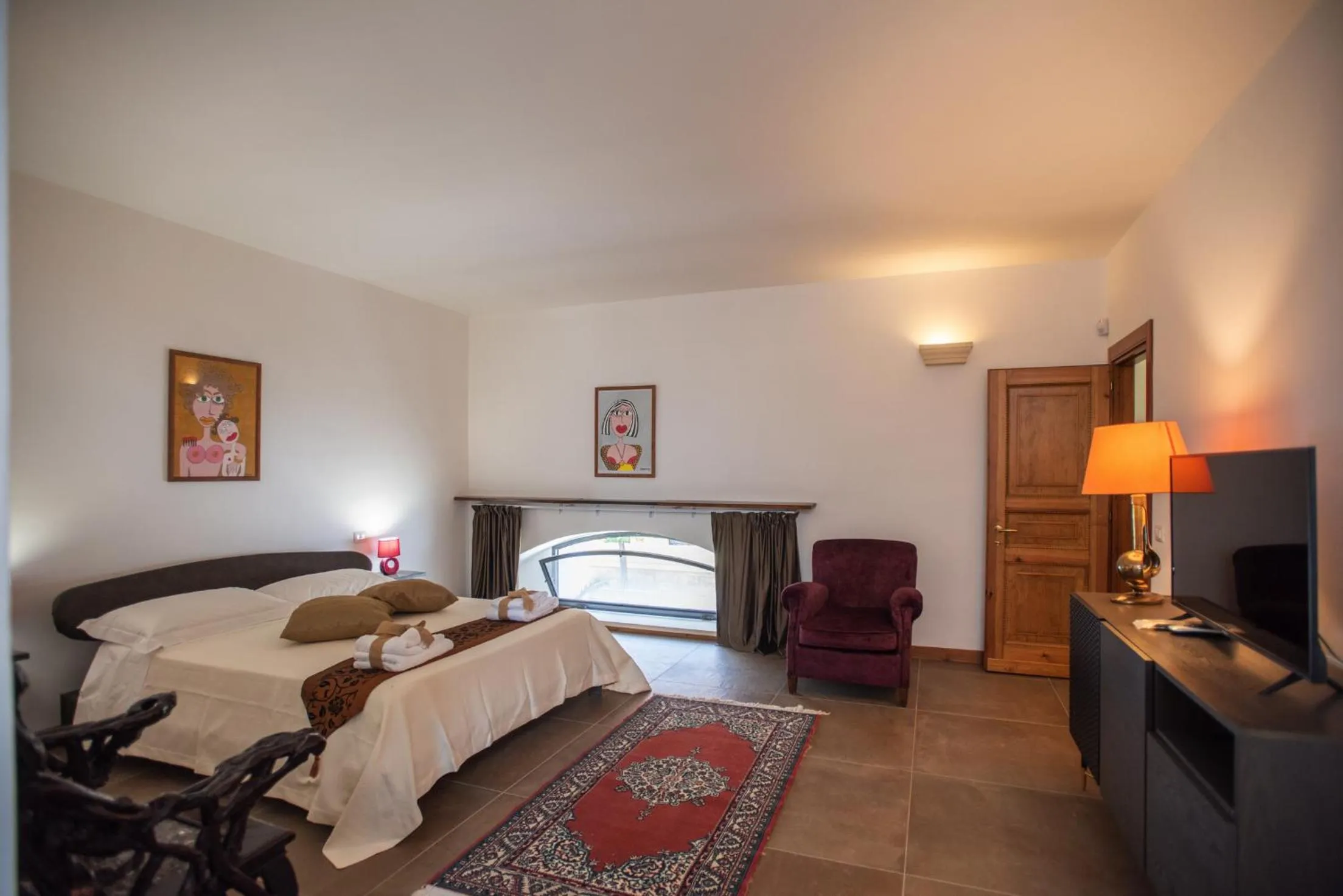 Bed in B&B Don Alessandro