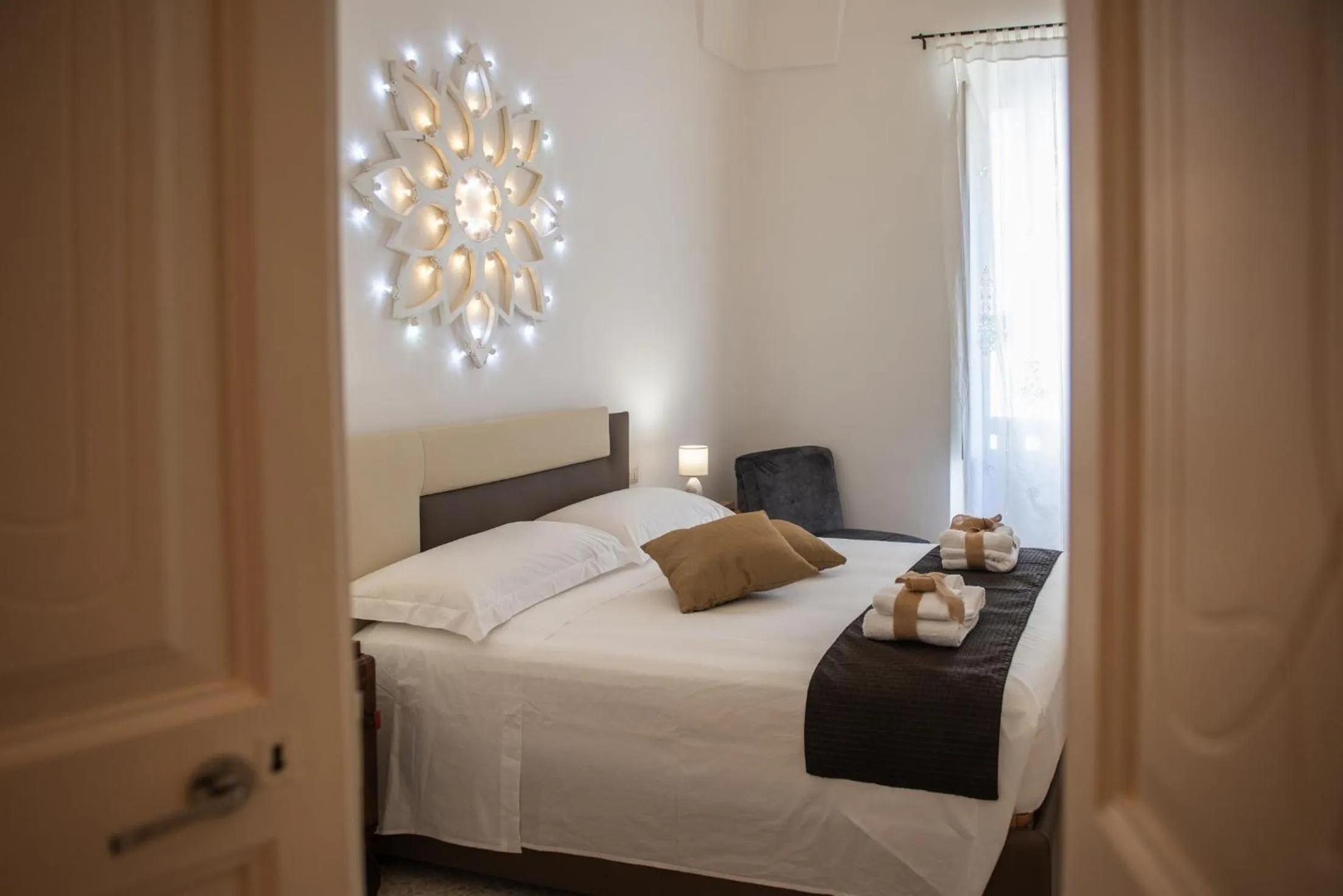 Bed in B&B Don Alessandro