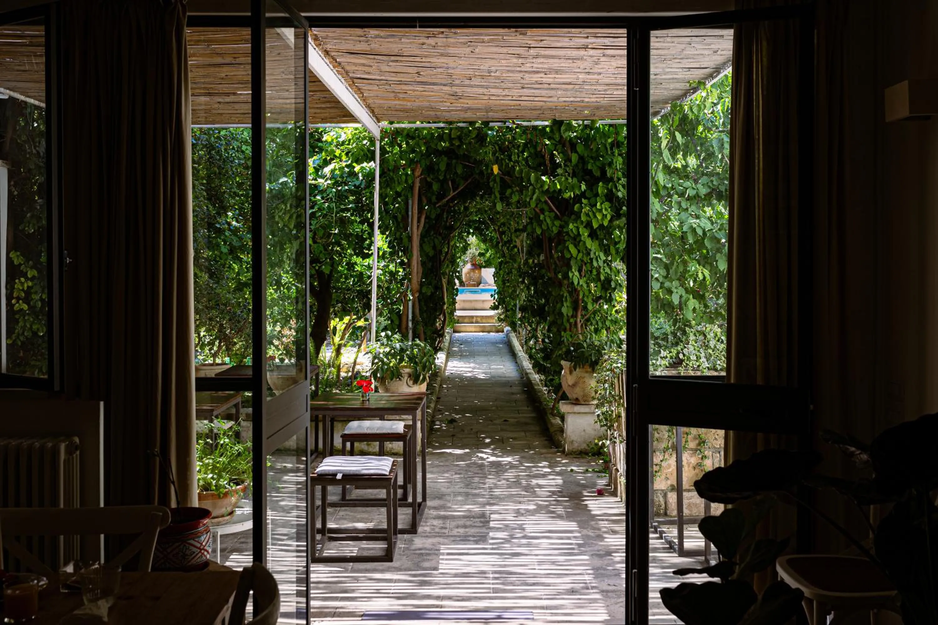 Patio in B&B Don Alessandro