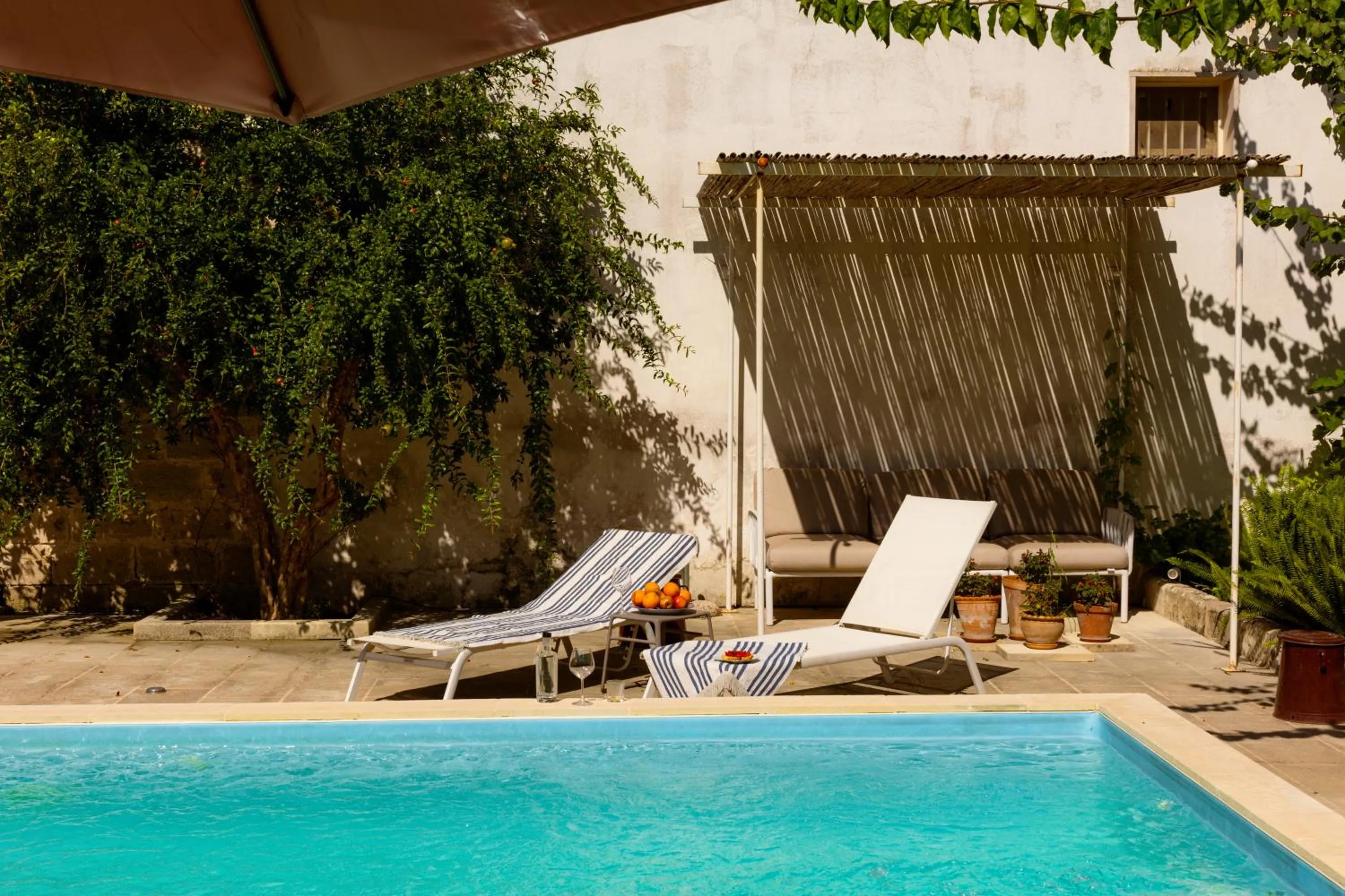 Garden in B&B Don Alessandro