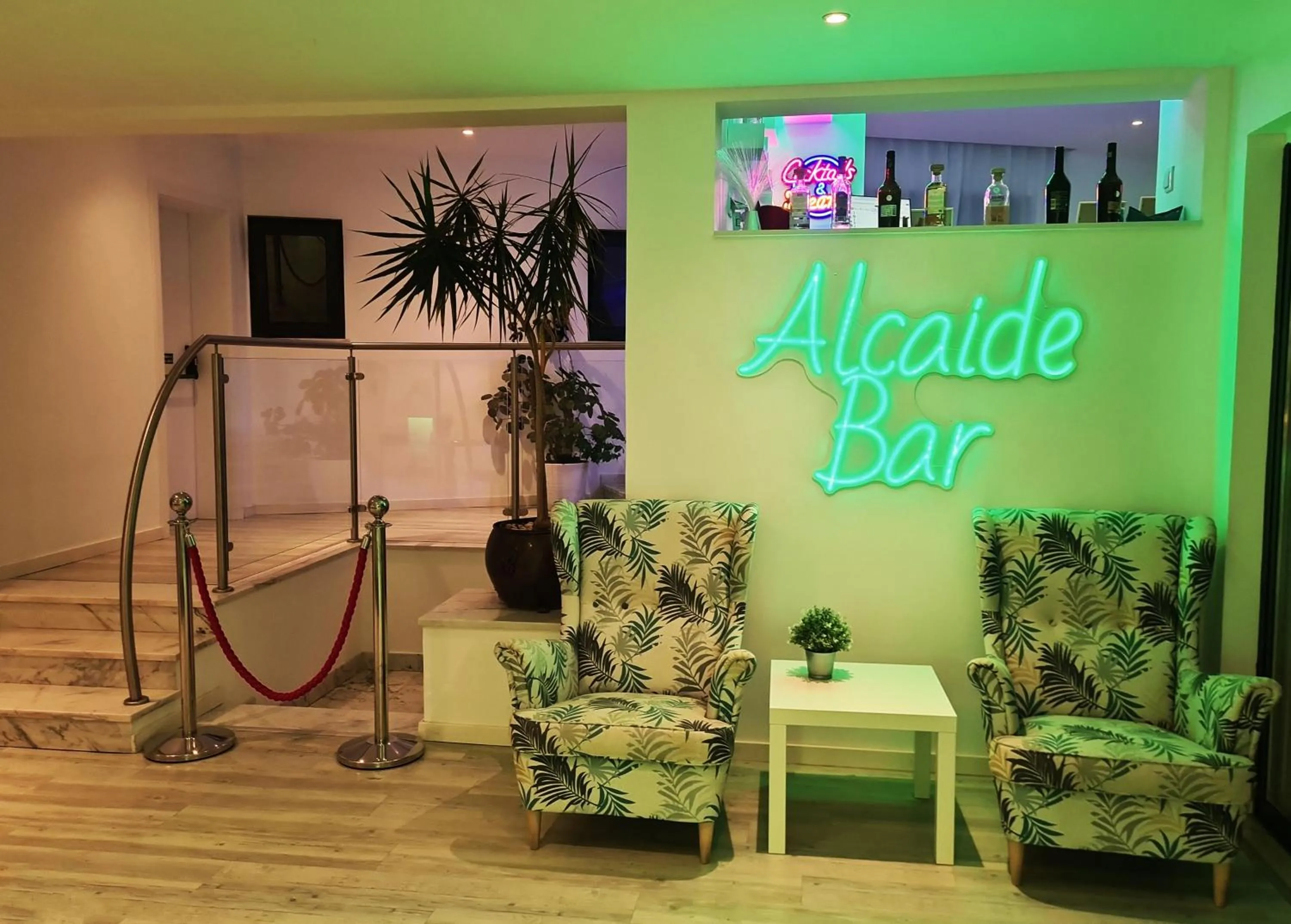 Lounge or bar in Villa Alcaide