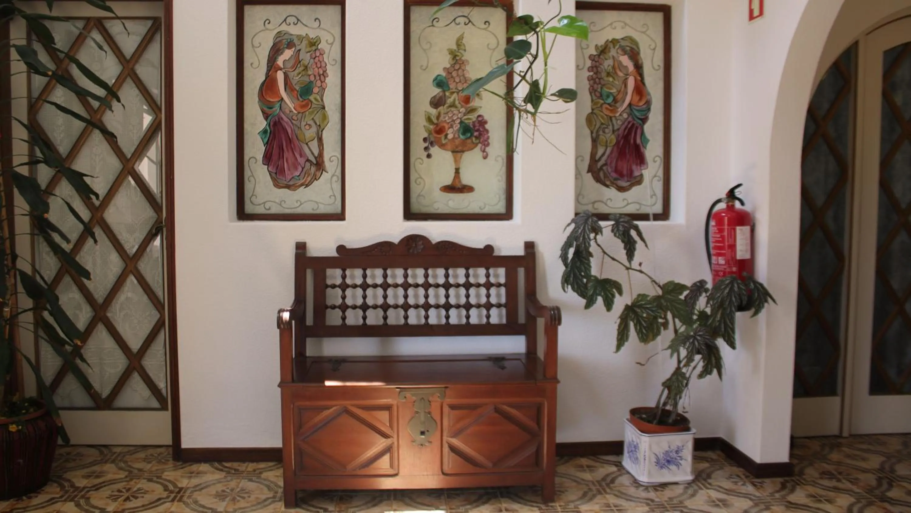 Lobby or reception in Villa Alcaide