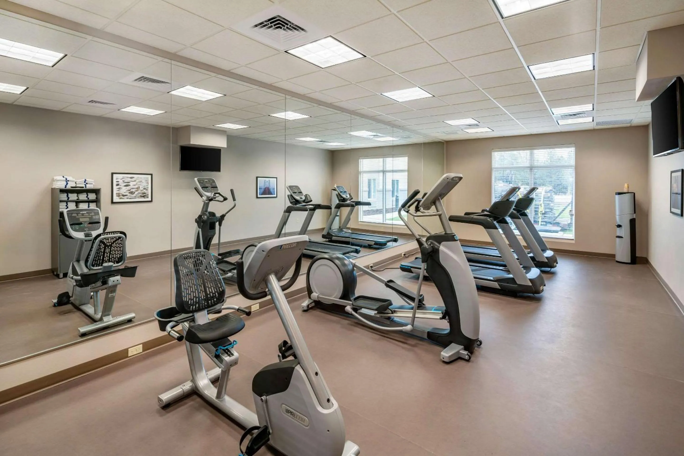 Fitness centre/facilities in MainStay Suites Spokane Airport