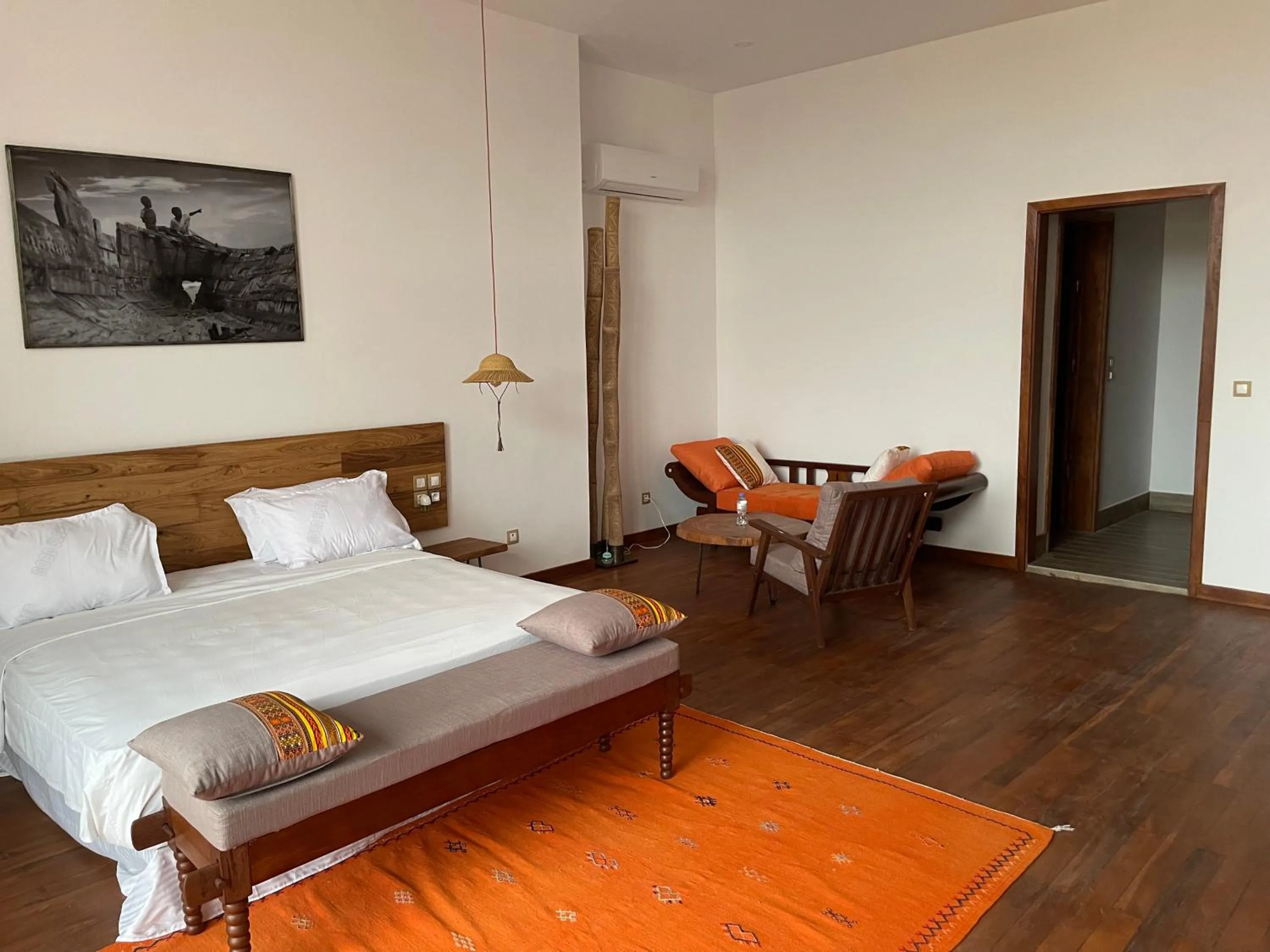 Seating area in Marcelo Beach Club