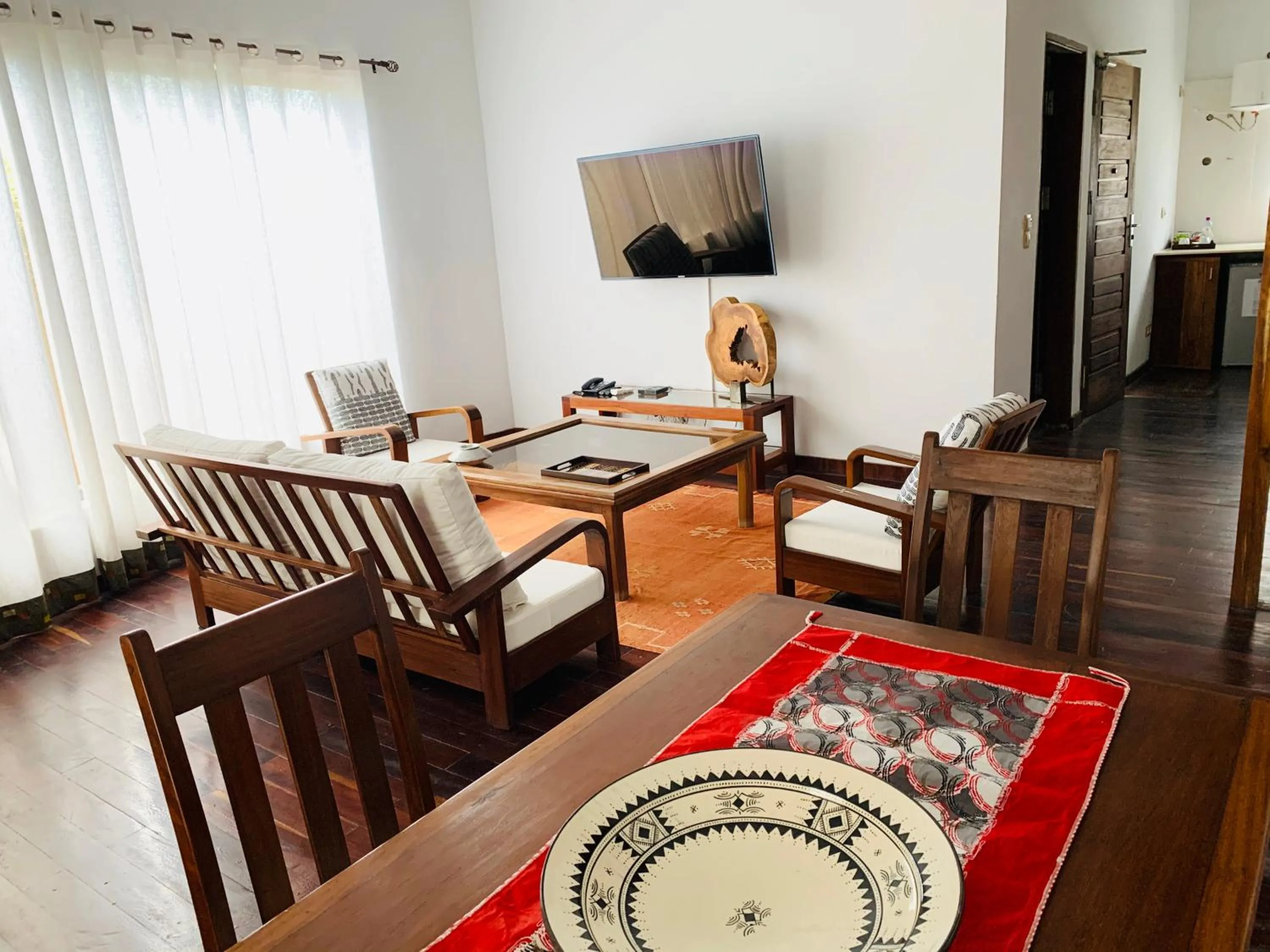Living room in Marcelo Beach Club