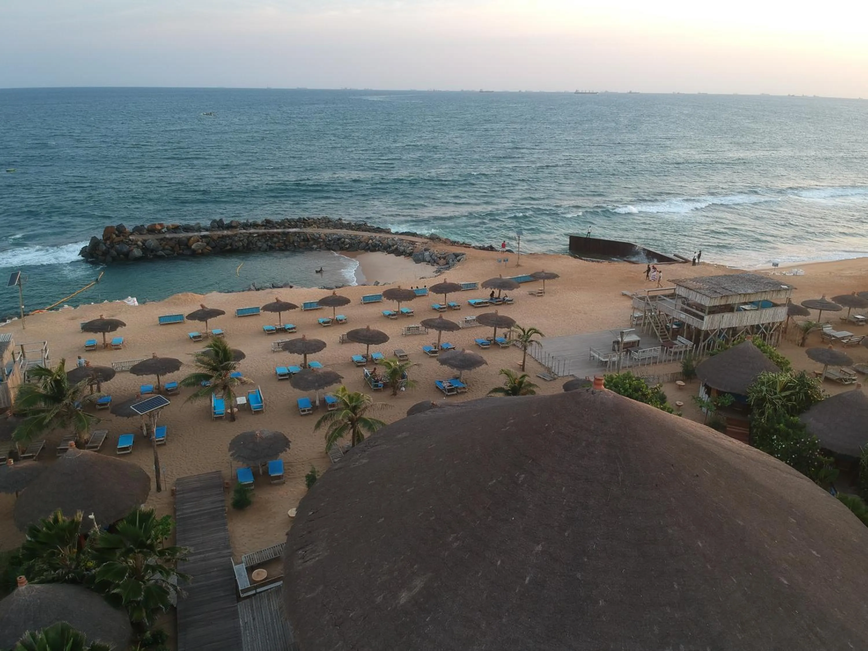 Bird's eye view in Marcelo Beach Club