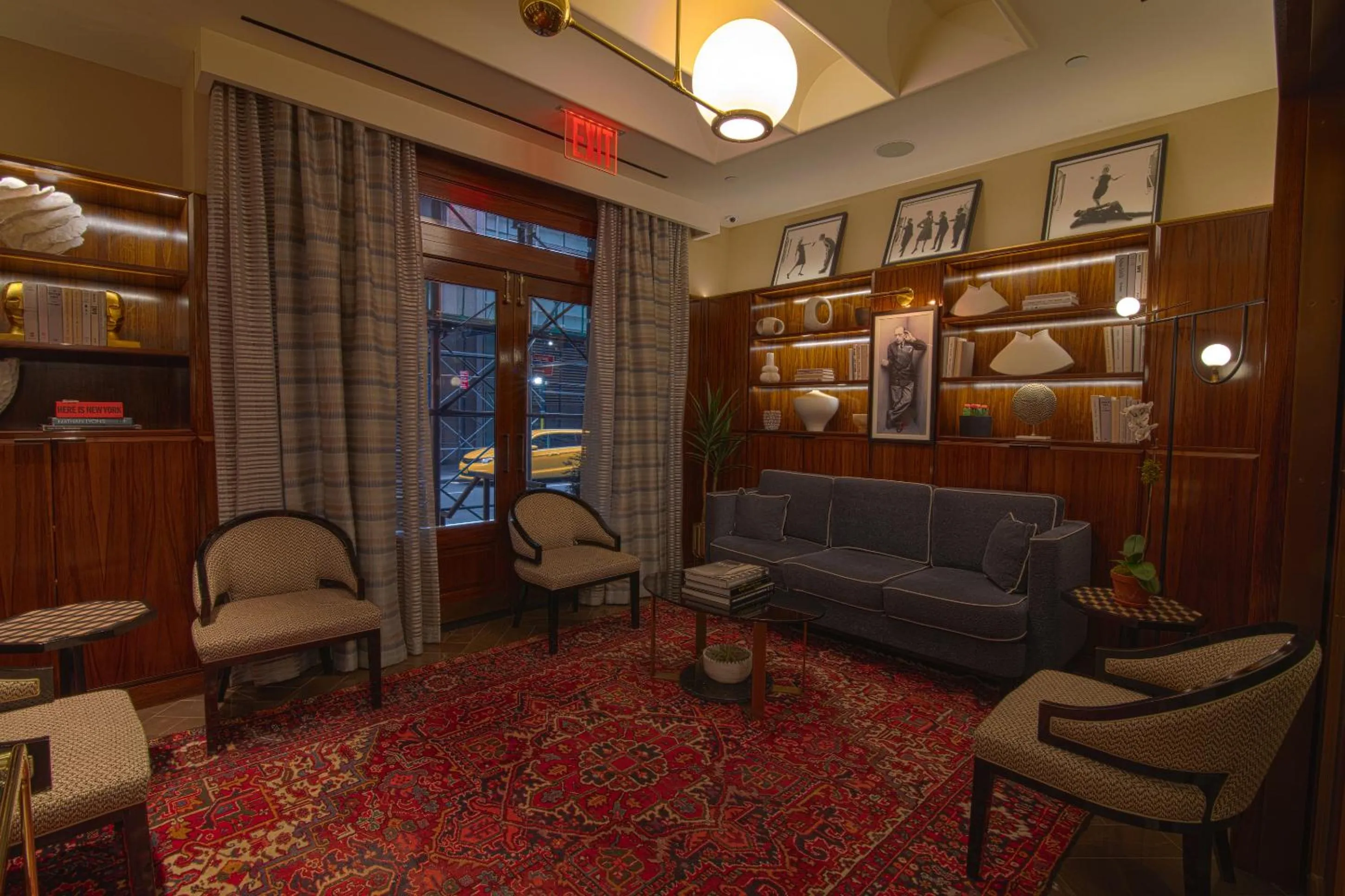 Library in Iroquois New York Times Square