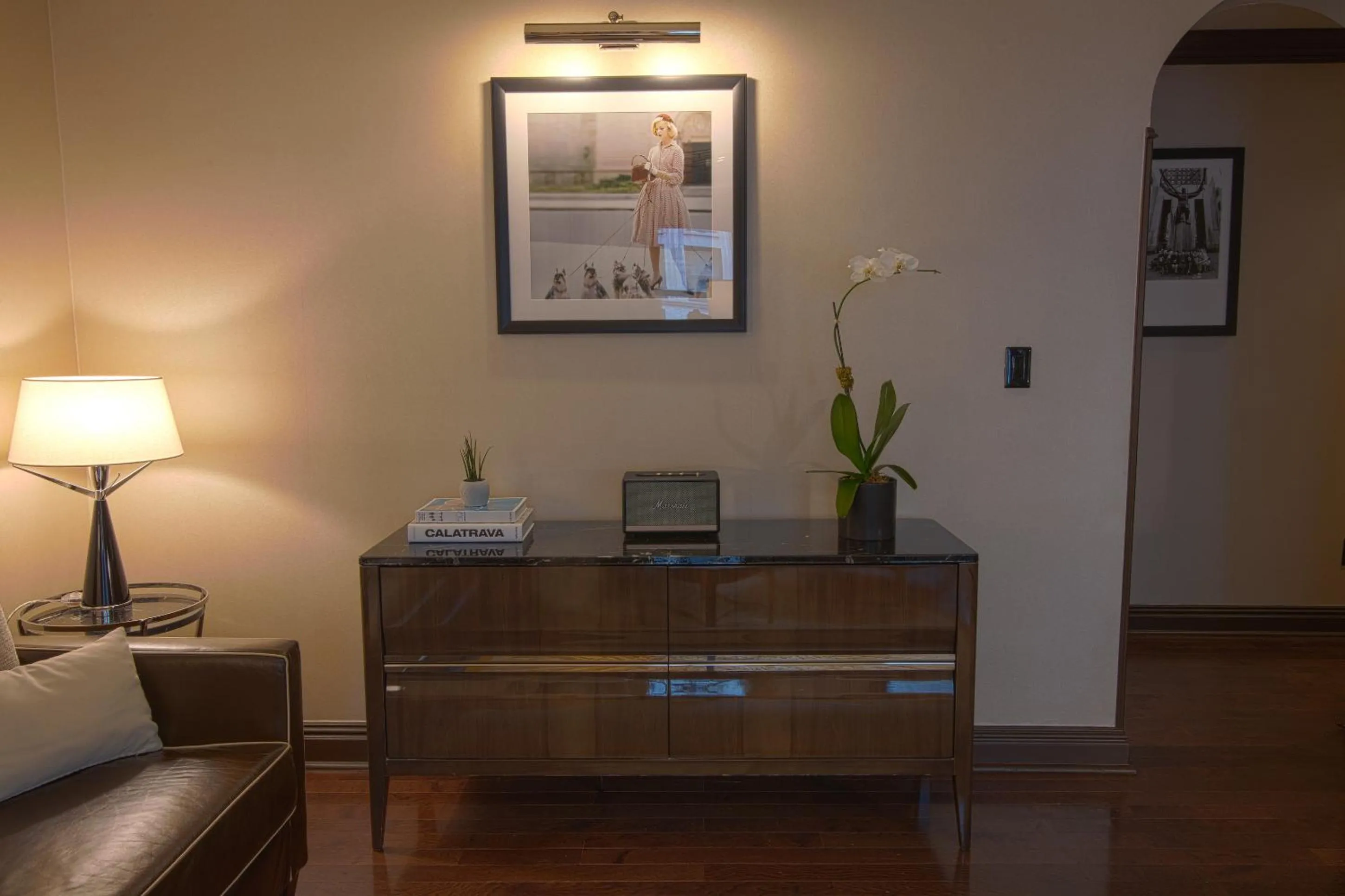 Living room in Iroquois New York Times Square