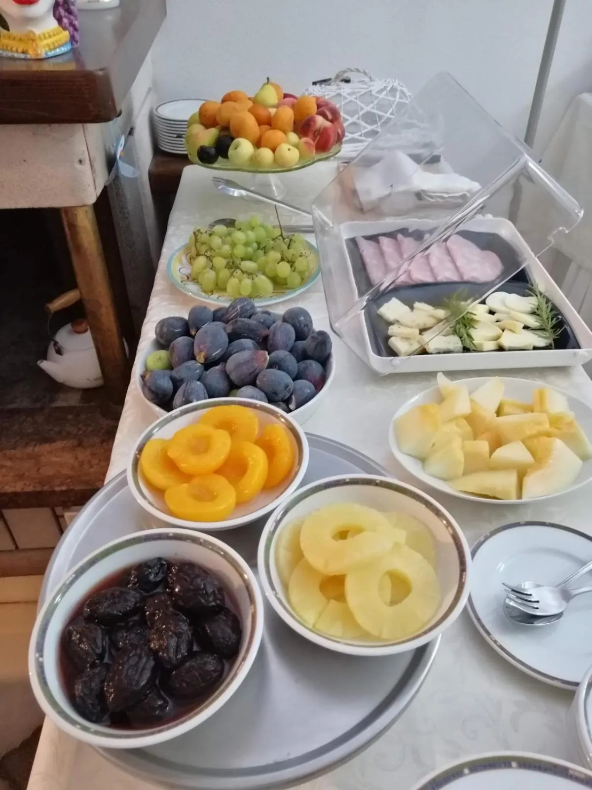 Breakfast in Oasi Del Gabbiano