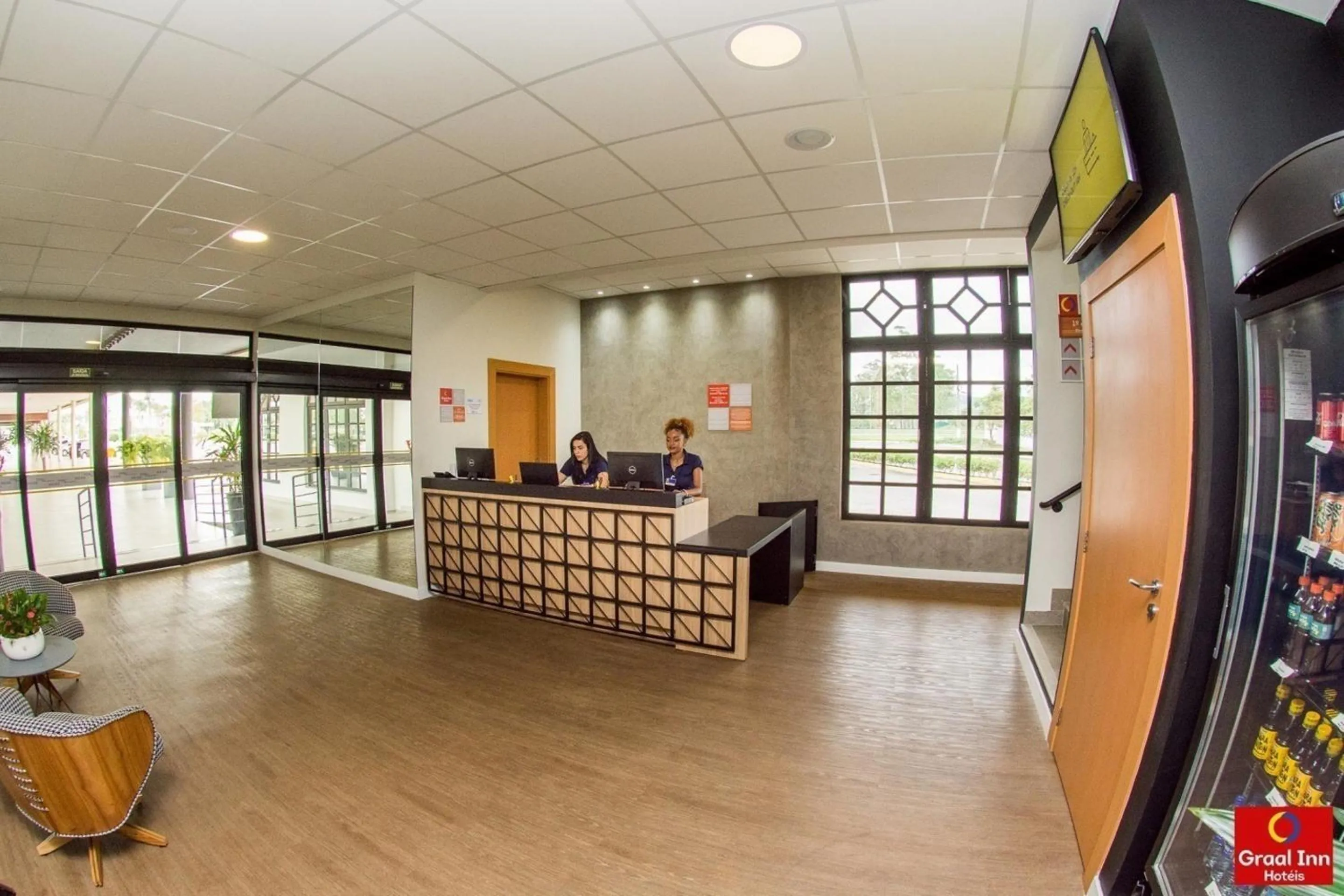Lobby or reception in Hotel Graal Inn Itatiaia