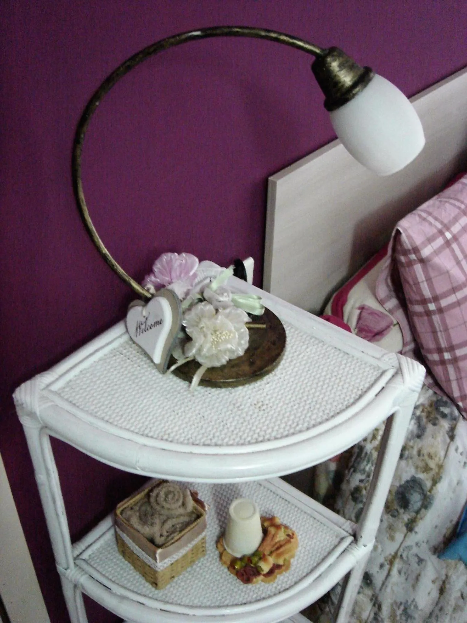 Decorative detail, Bed in B&B La Delice