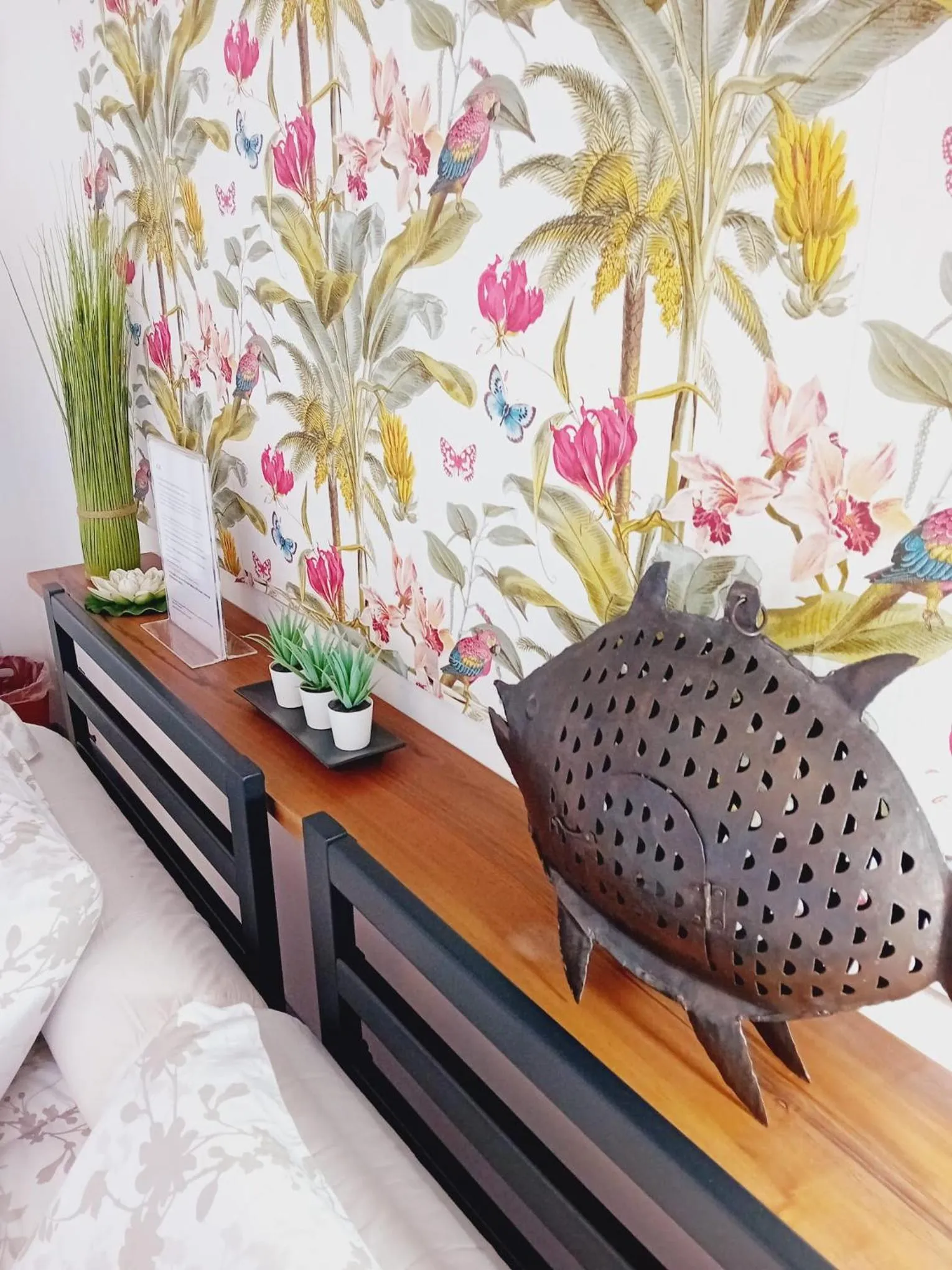 Decorative detail in B&B La Delice