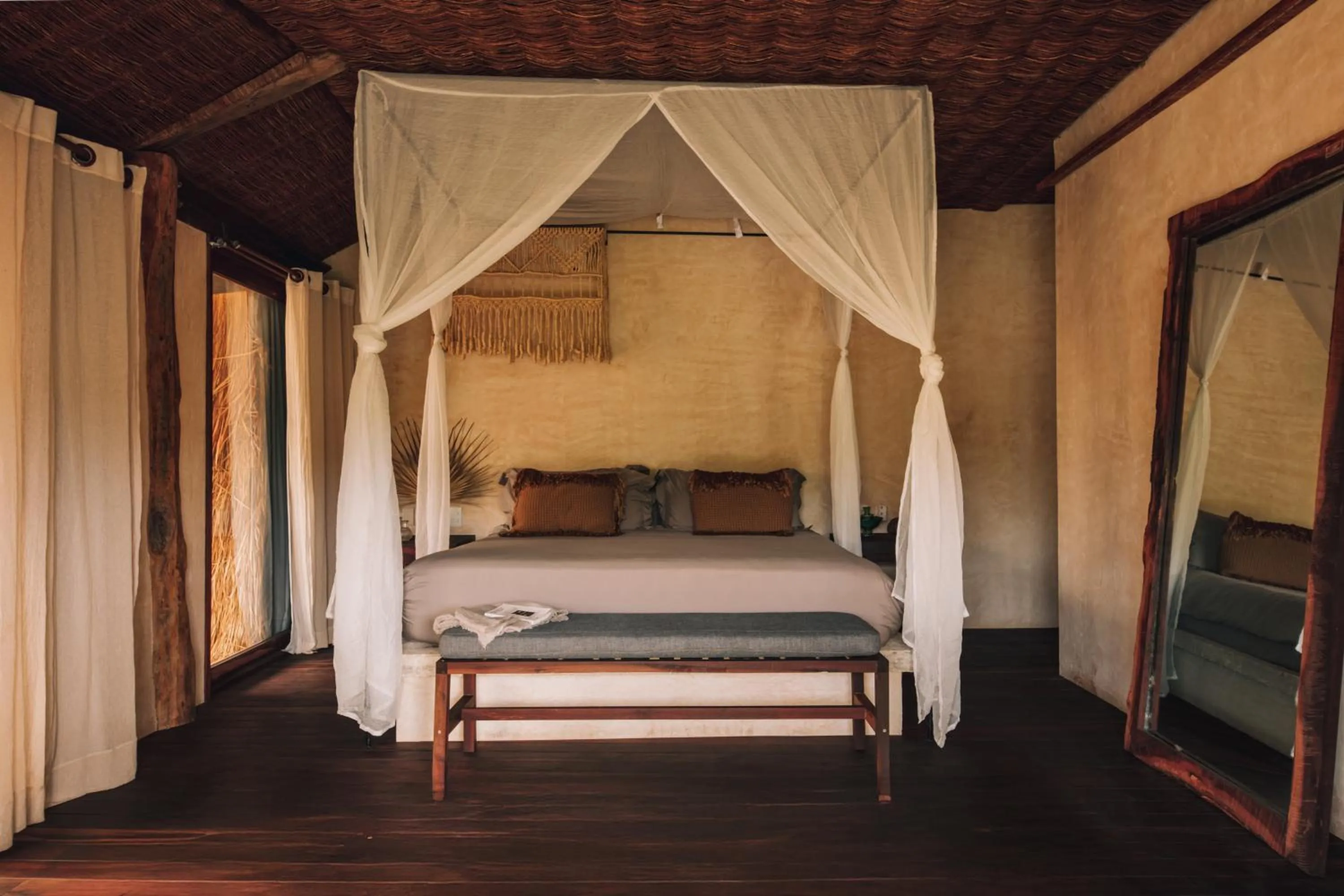 Bed in Radhoo Tulum