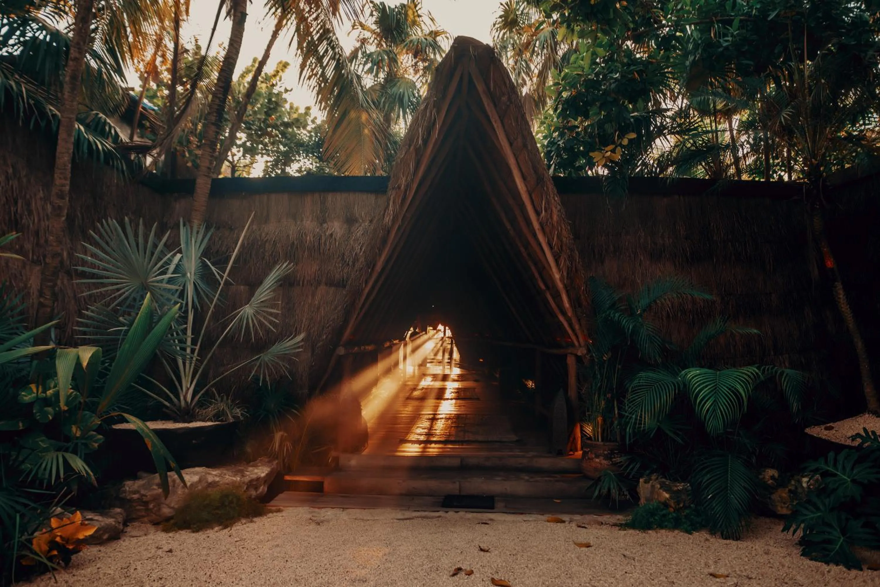 Facade/entrance in Radhoo Tulum