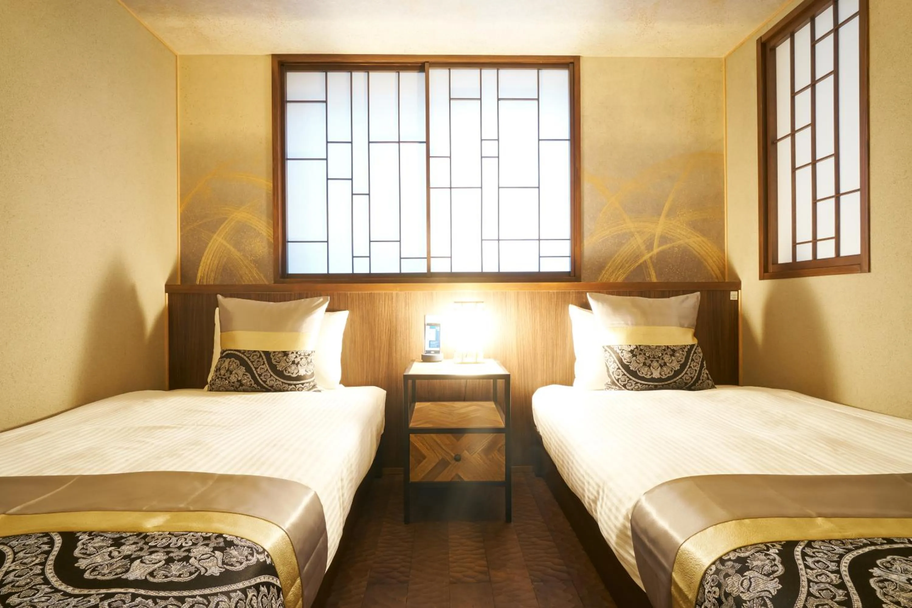 Bed in プライベートホテル 四季の彩