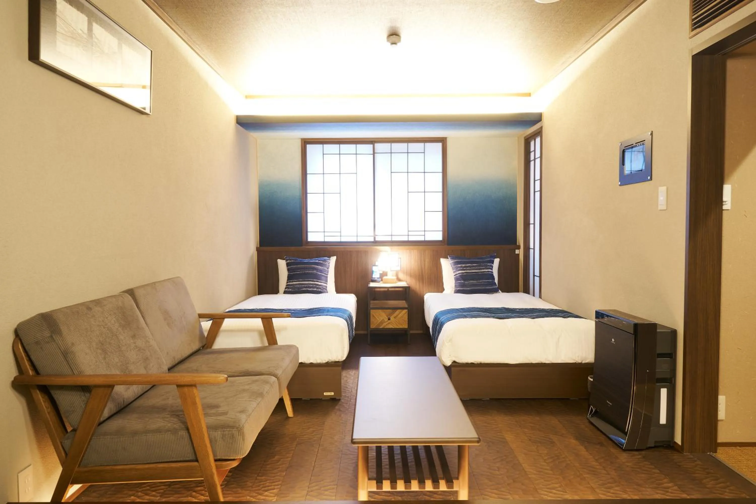 Bed in プライベートホテル 四季の彩