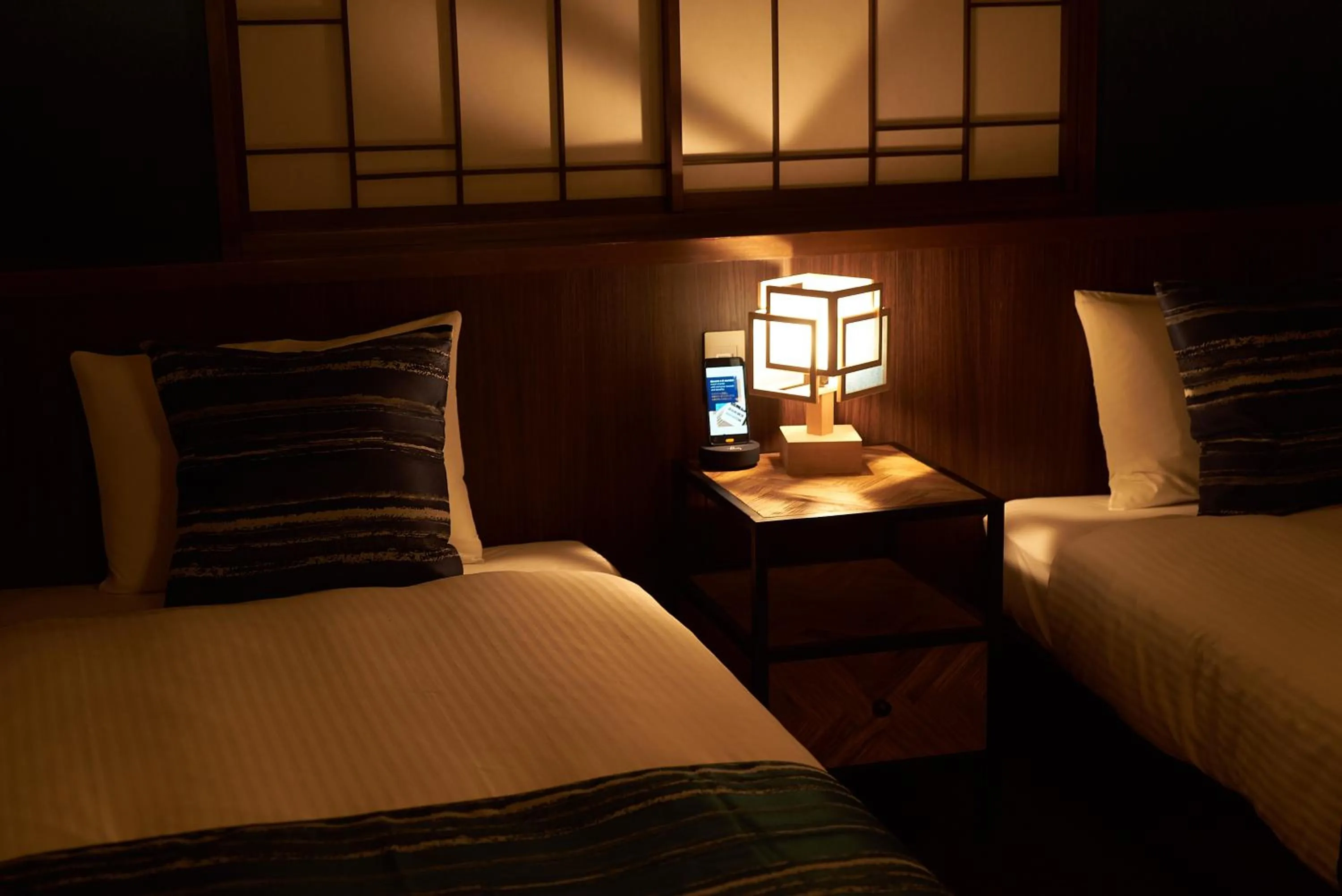 Bed in プライベートホテル 四季の彩