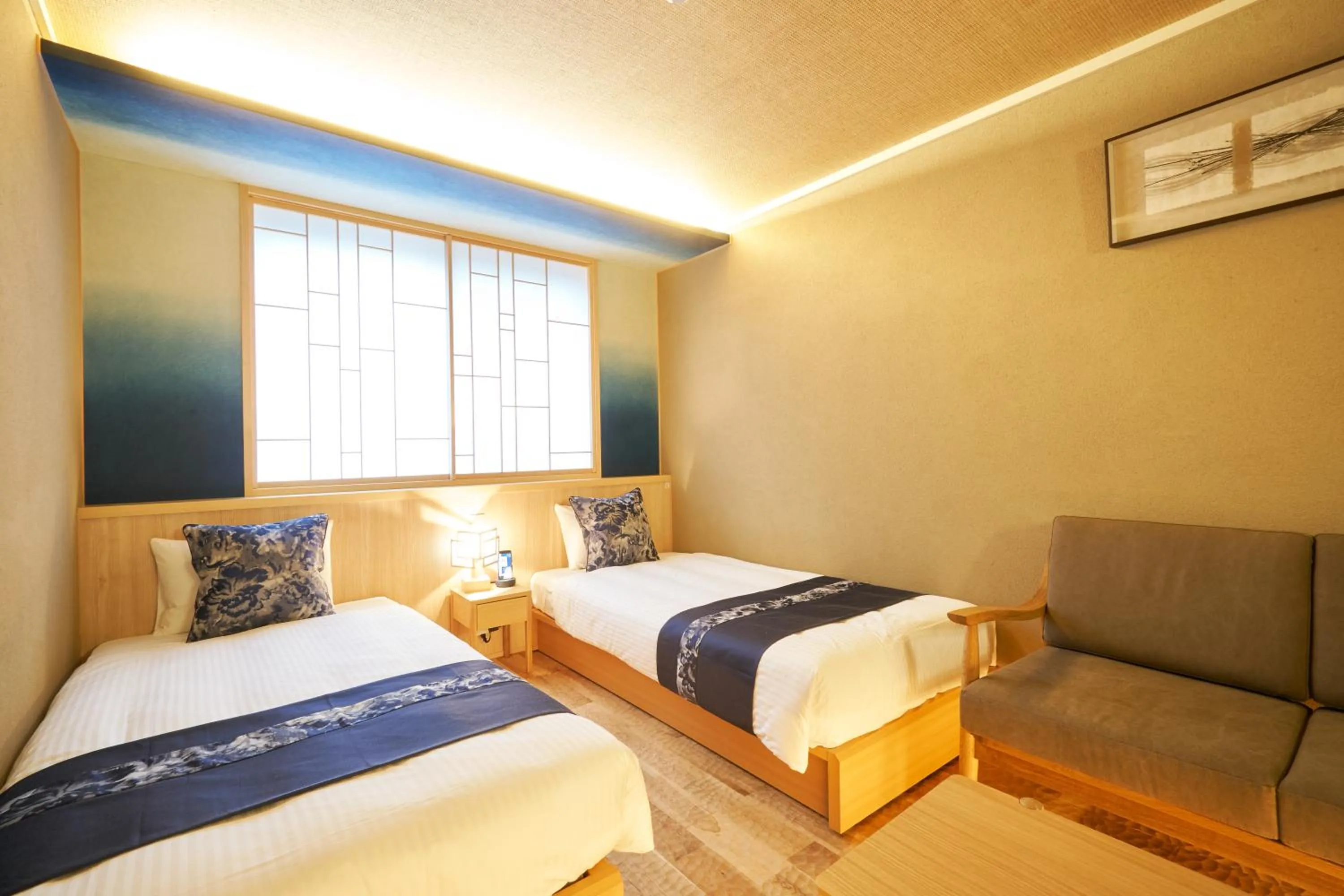 Bed in プライベートホテル 四季の彩